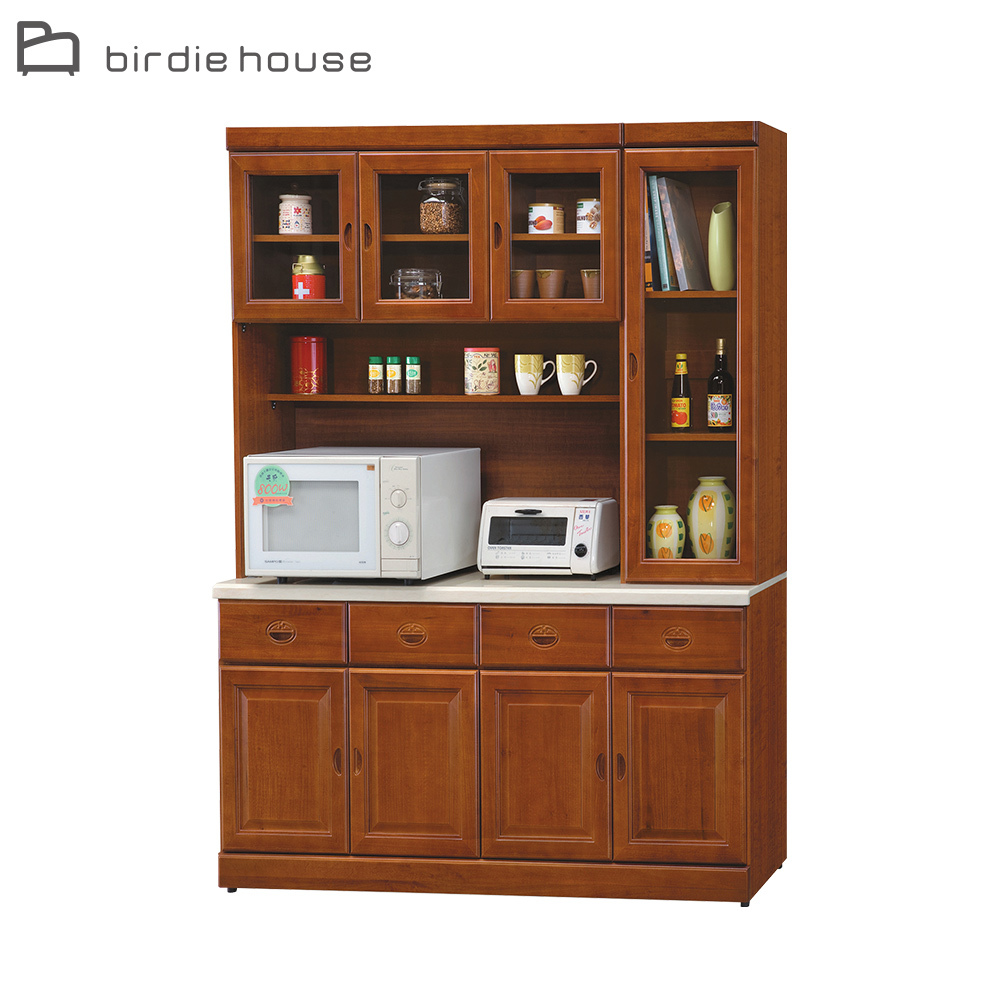 柏蒂家居-艾莉雅5.3尺石面餐櫃組(全組)