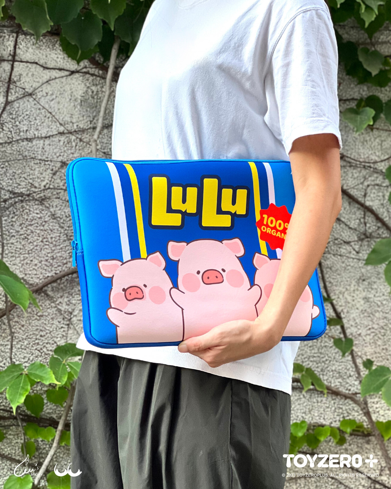 罐頭豬LuLu 經典系列 - 電腦包 (罐頭款)