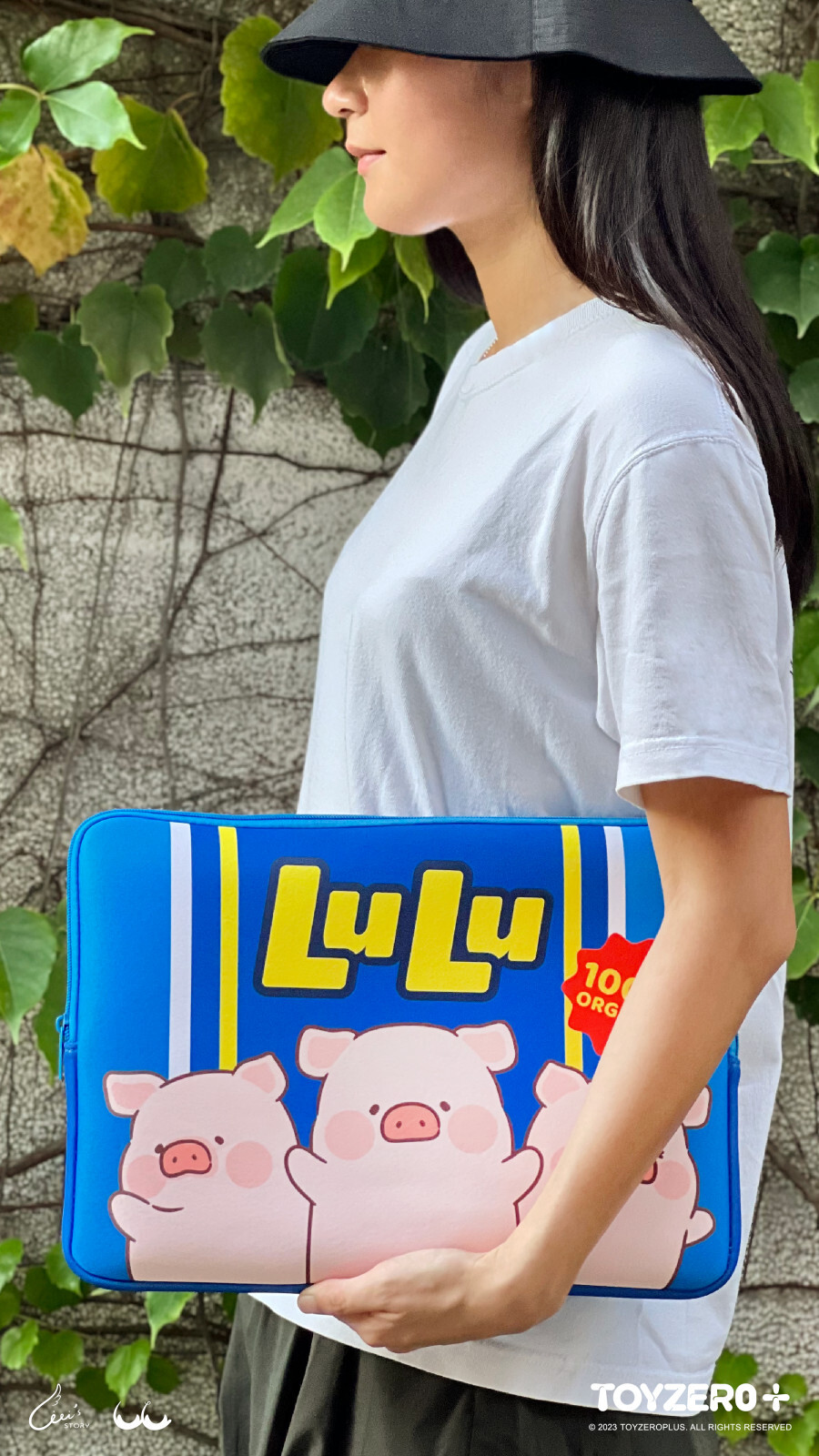 罐頭豬LuLu 經典系列 - 電腦包 (罐頭款)