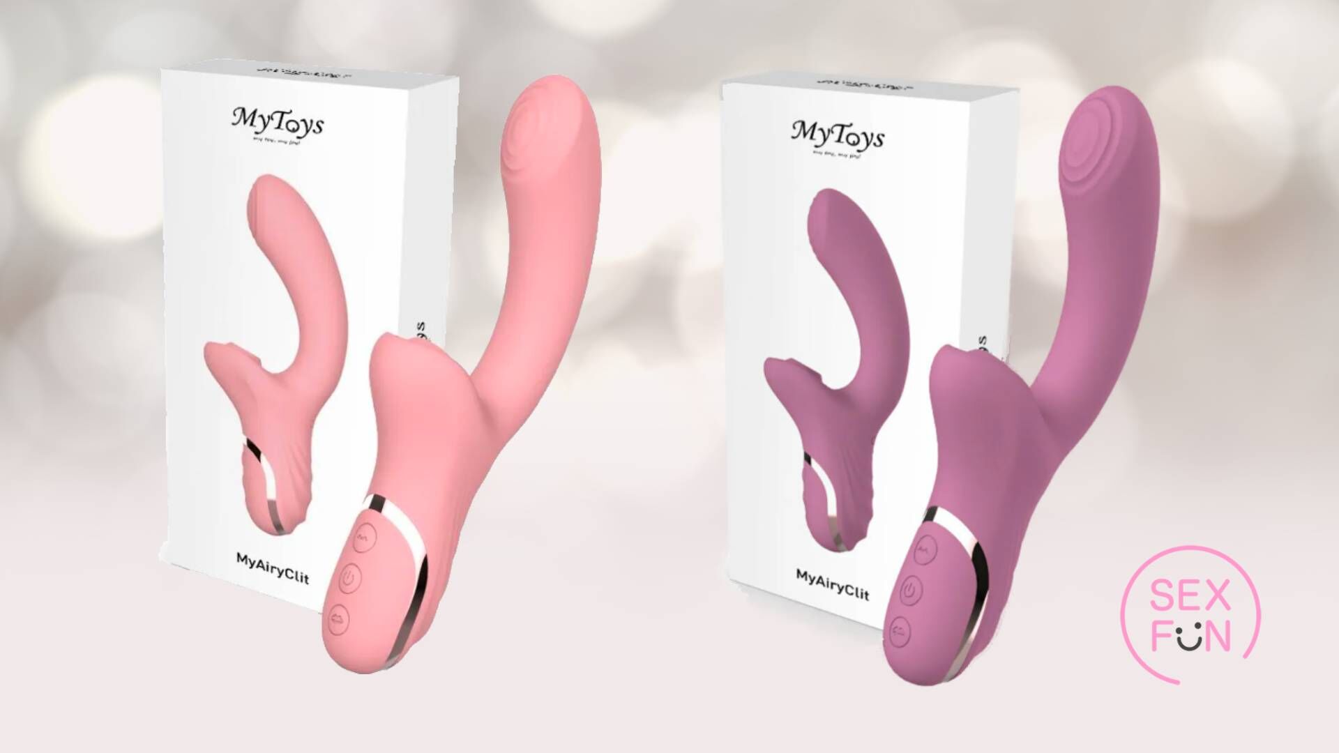 MyToys MyAiryClit 產品實拍 - 雙重刺激震動捧