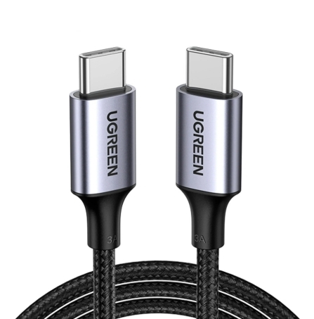 Ugreen Type-C 2.0 60W PD 快充線 - 0.5/ 1/ 2 米_US261