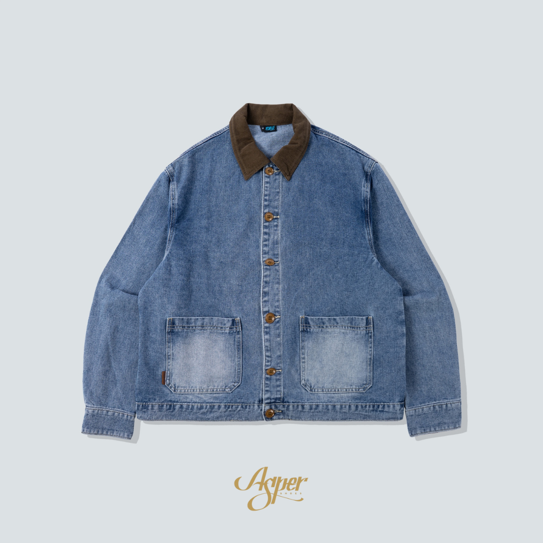 SBG 燈芯絨口袋牛仔外套 SB811