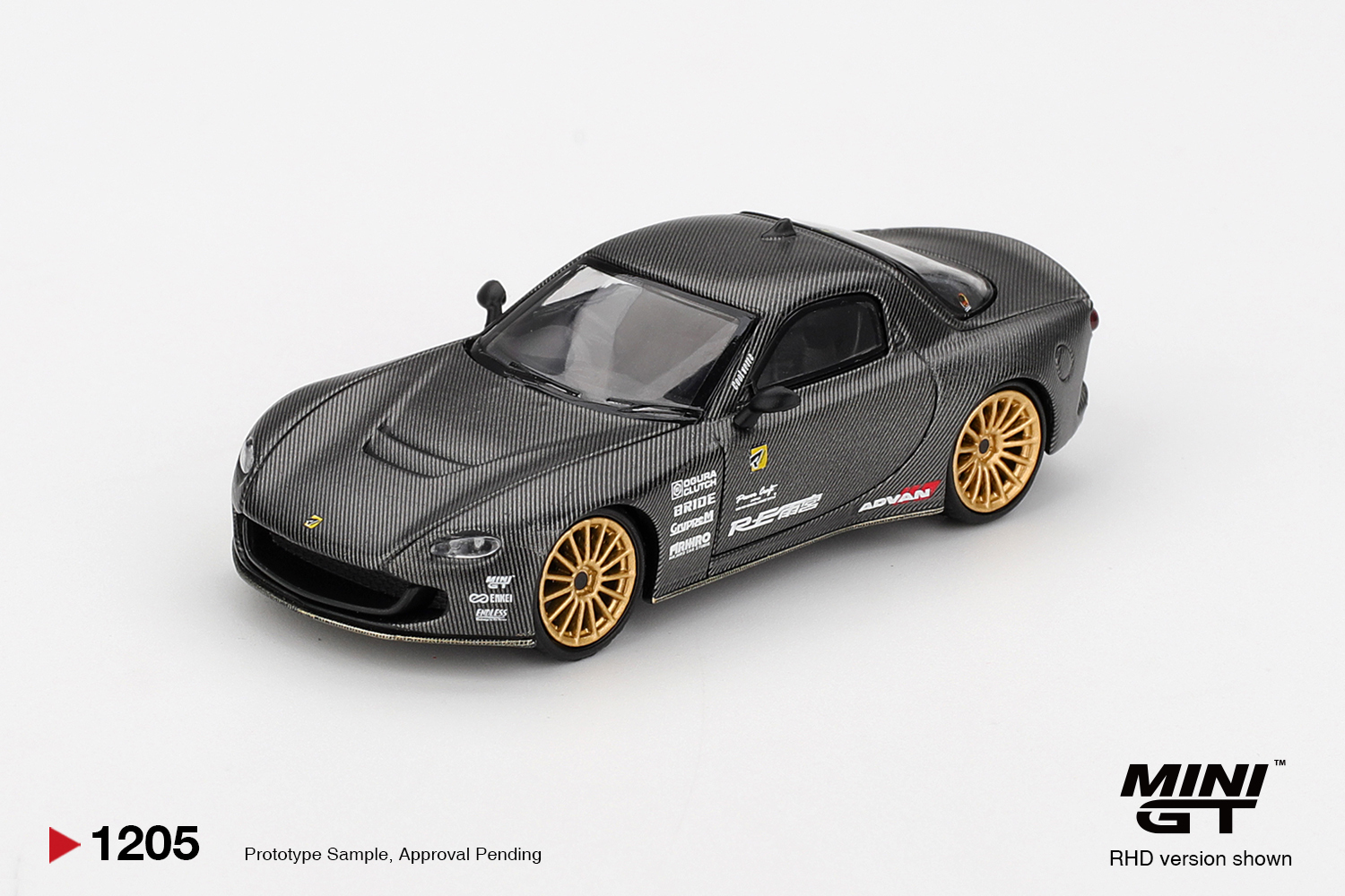 [預訂] MINI GT Mazda RX-7 RE-Amemiya Matsukiyo KOKU 3 Rotor NA-7 TAS 2025 Best Tuned Car Award