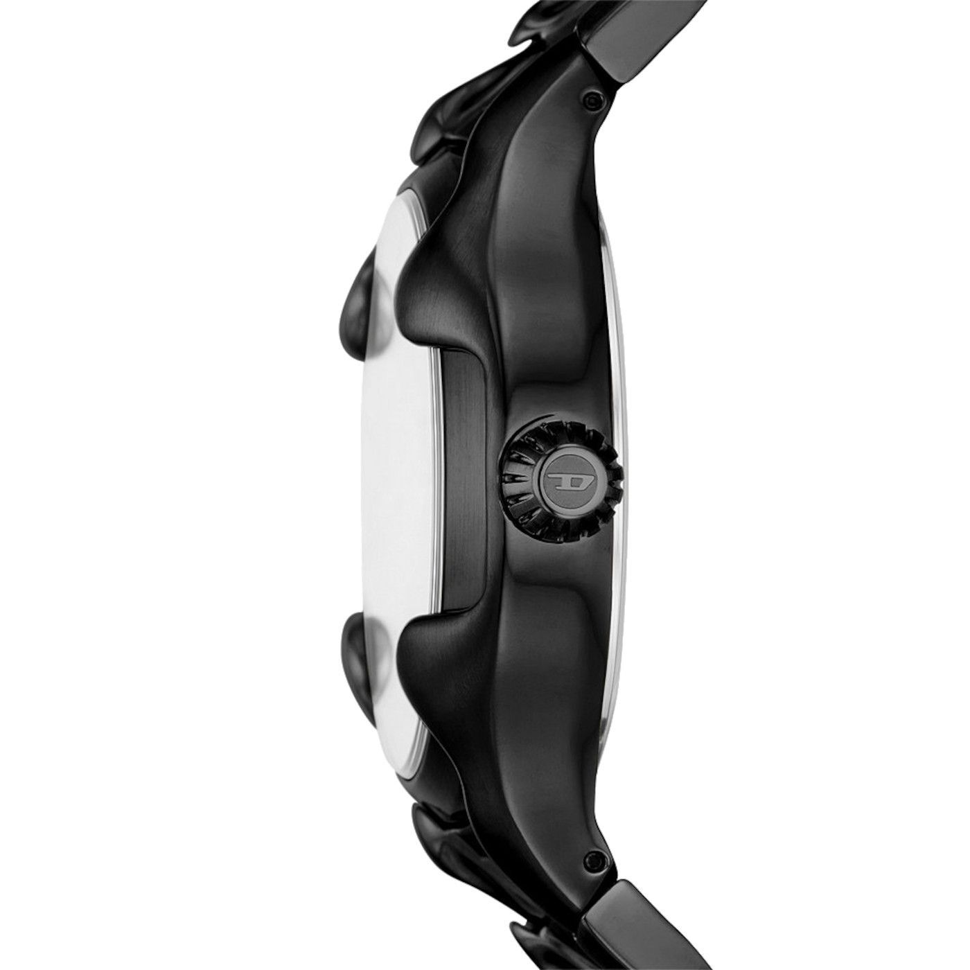 萬年鐘錶 - Diesel  Vert 異形實驗未來感全黑不鏽鋼男錶 DZ2187 錶徑44MM