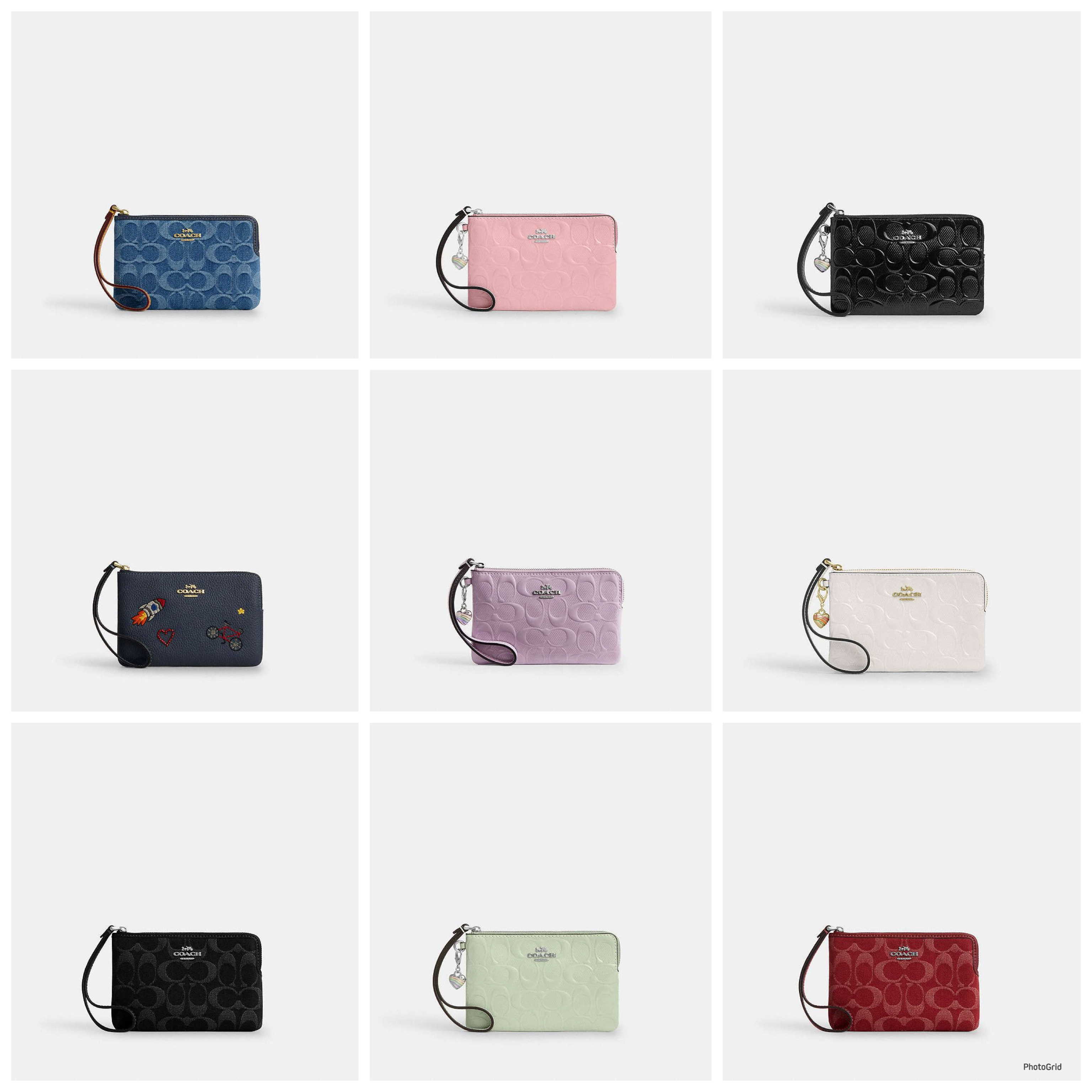 [USW] COACH WRISTLET POUCH, UZZ774 (UZZ774)