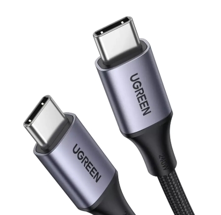 Ugreen USB-C PD 3.1 240W 充電線 - 1/2米_US535-(15311/90440)