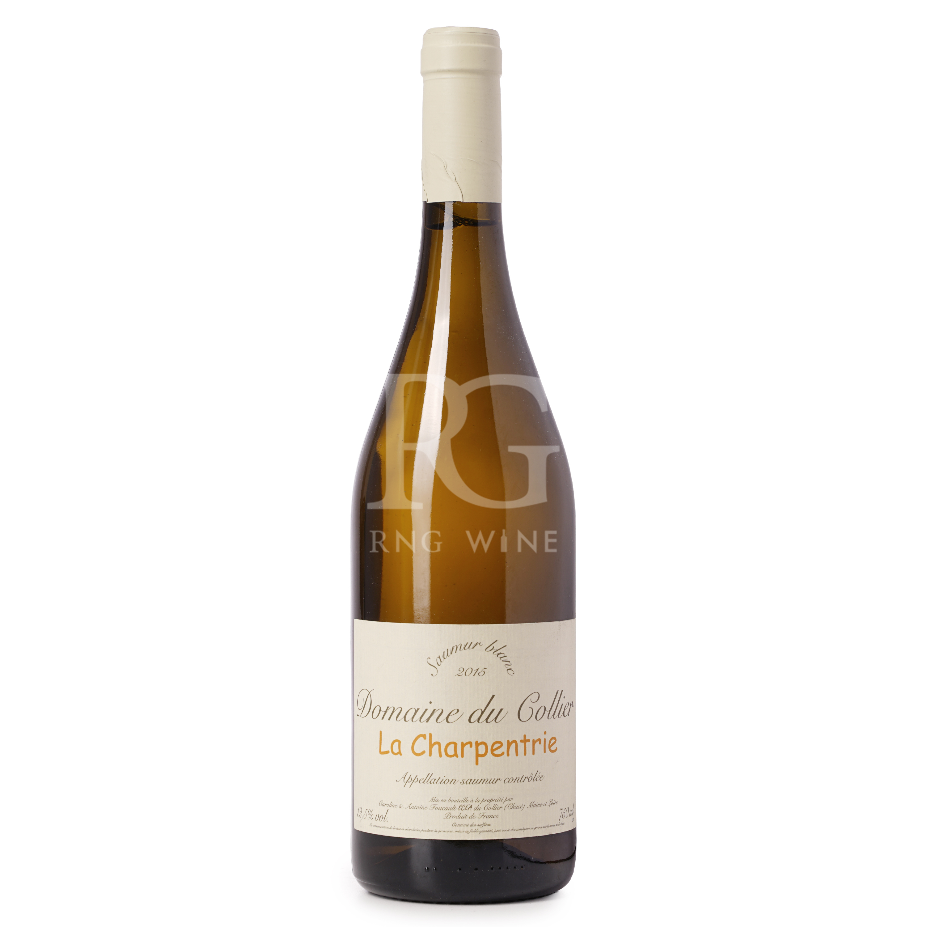 Domaine du Collier Saumur Blanc La Charpenterie 2015