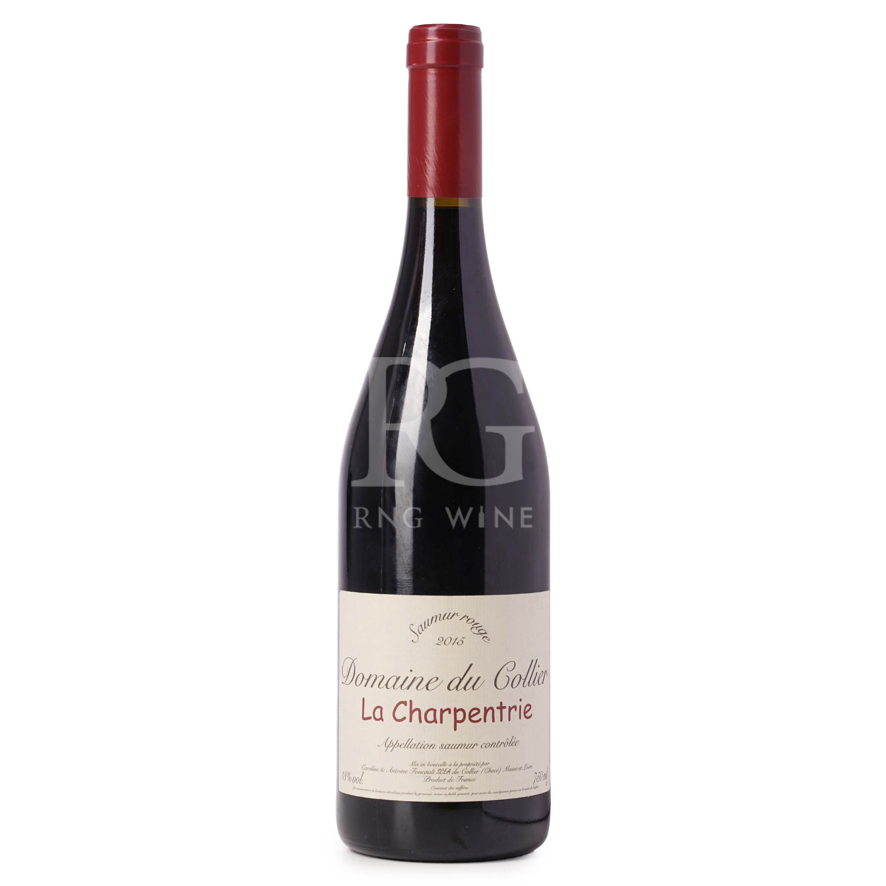 Domaine du Collier Saumur Rouge La Charpenterie 2015 (RP94)