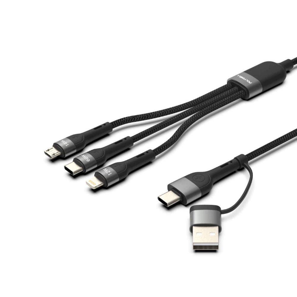 POLYWELL寶利威爾 PD編織快充線【DZ0239】