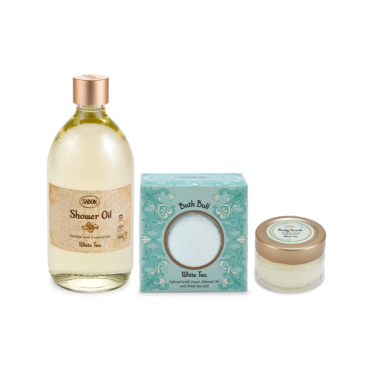 白茶純淨沐浴組