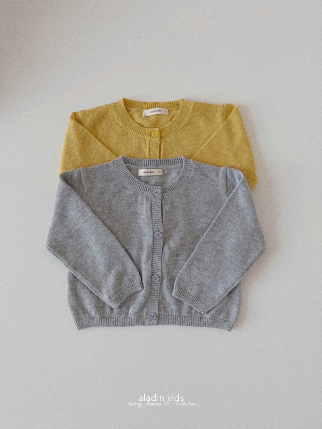 正韓春Aladin 兩色大地色針織外套