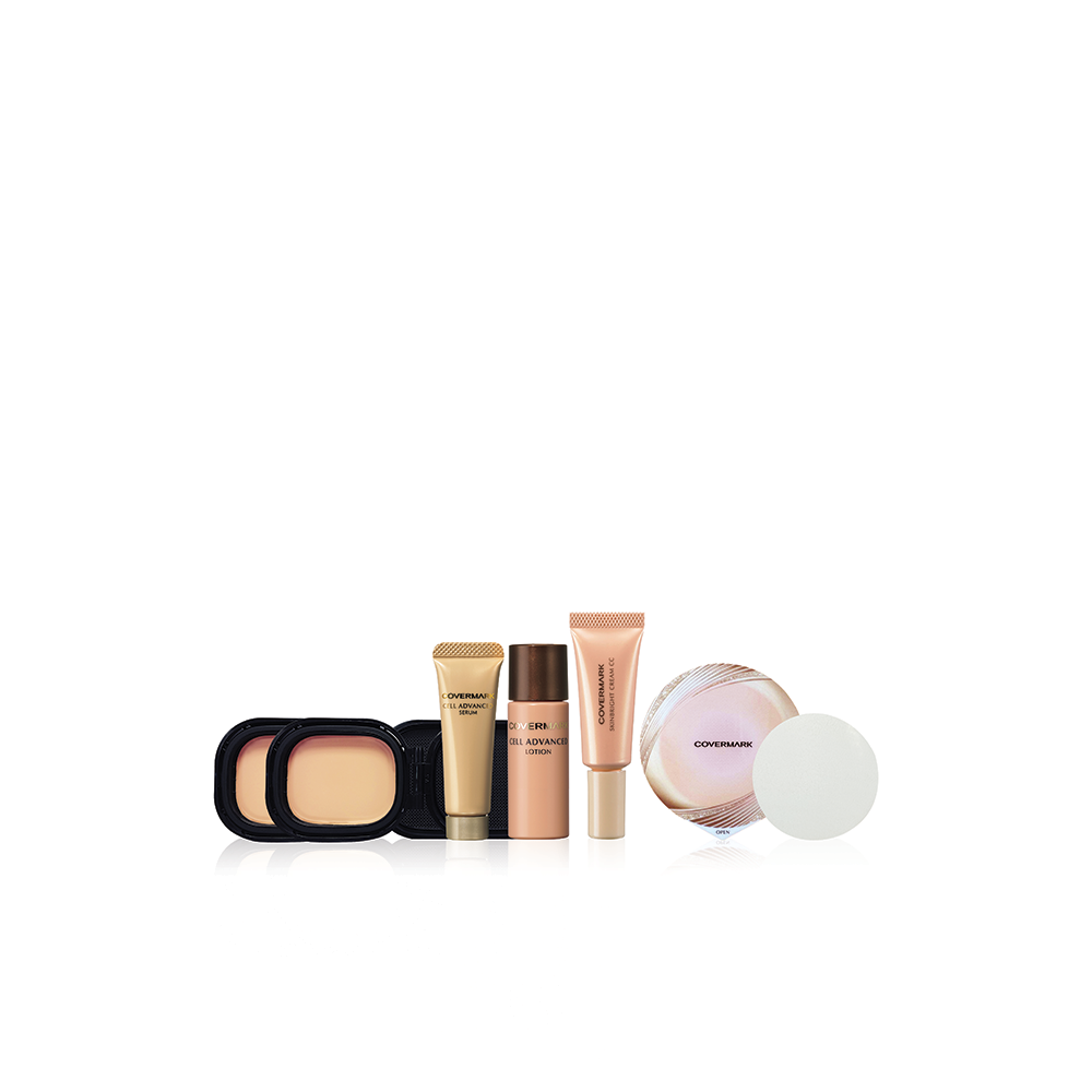 無瑕素肌緻貼粉底霜套裝