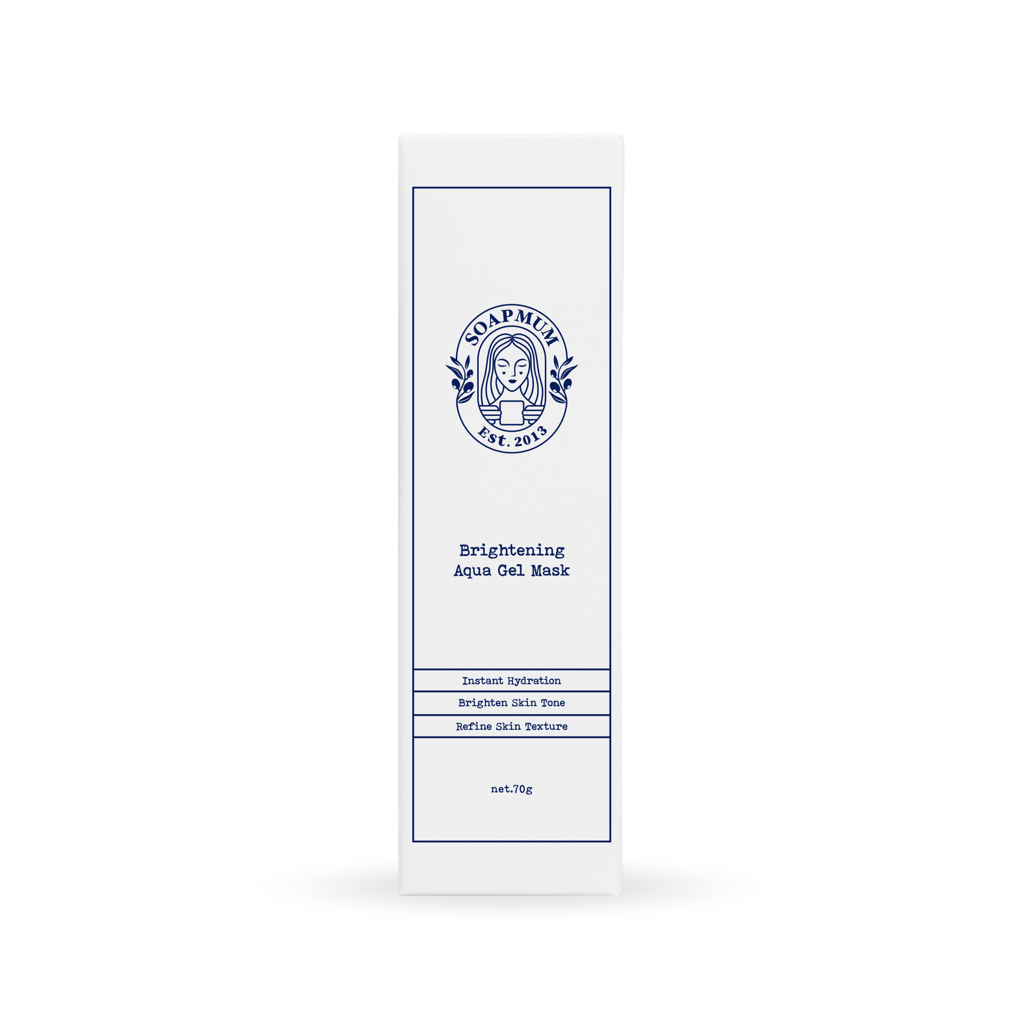 瞬間煥白保濕面膜|Brightening aqua gel mask |