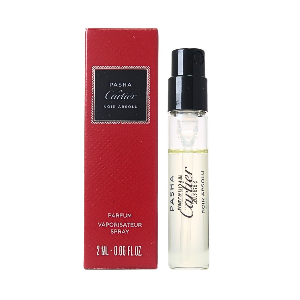 Cartier 卡地亞 Pasha de Cartier Noire Absolu 巴夏黑色香精 PARFUM  2ml