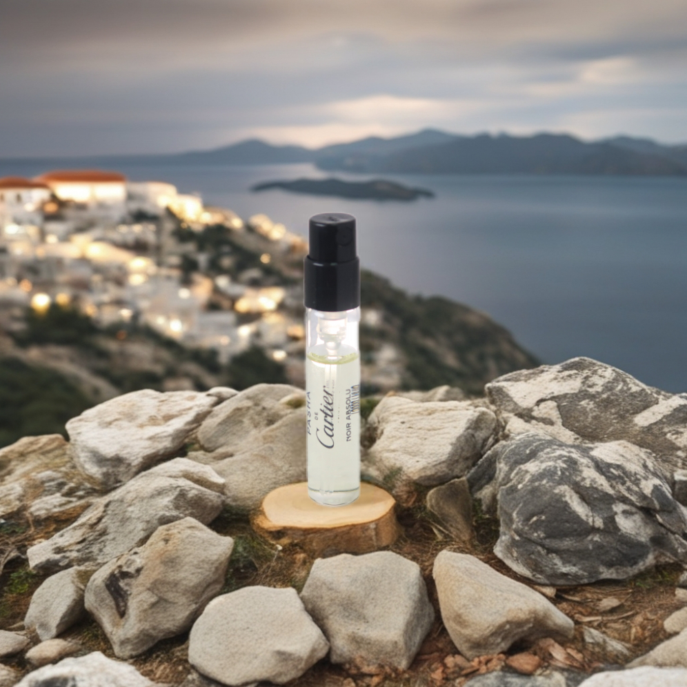 Cartier 卡地亞 Pasha de Cartier Noire Absolu 巴夏黑色香精 PARFUM  2ml