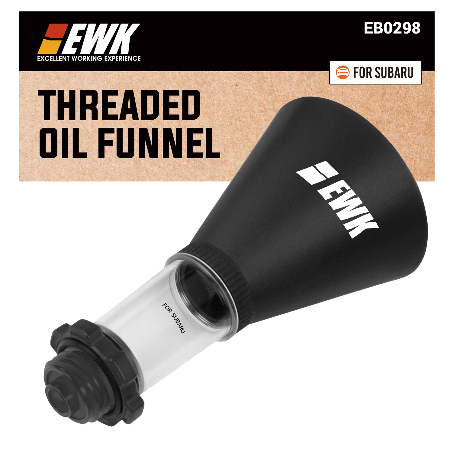 Engine Spill Proof Oil Funnel for Subaru | EWK