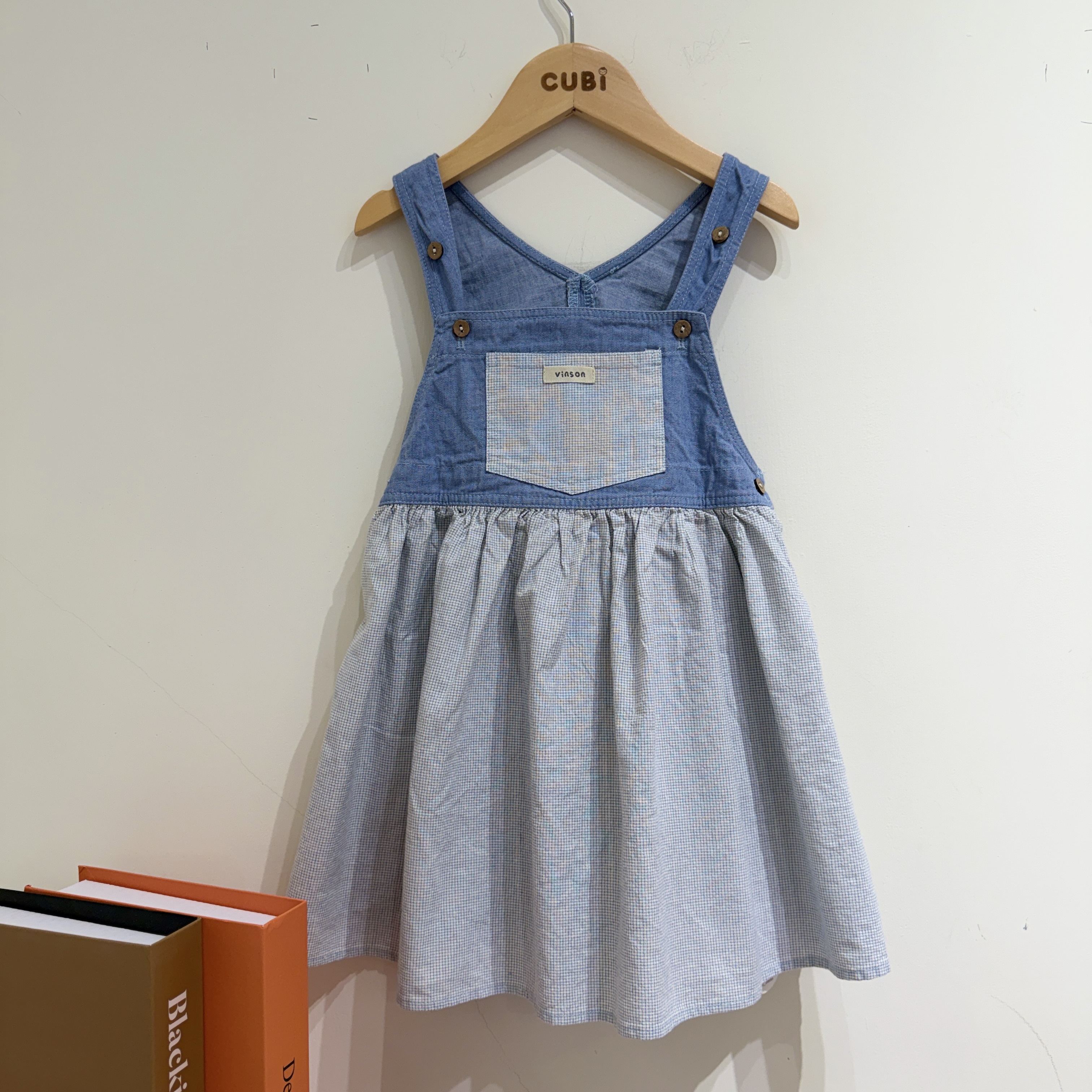 26春 牛仔背帶裙