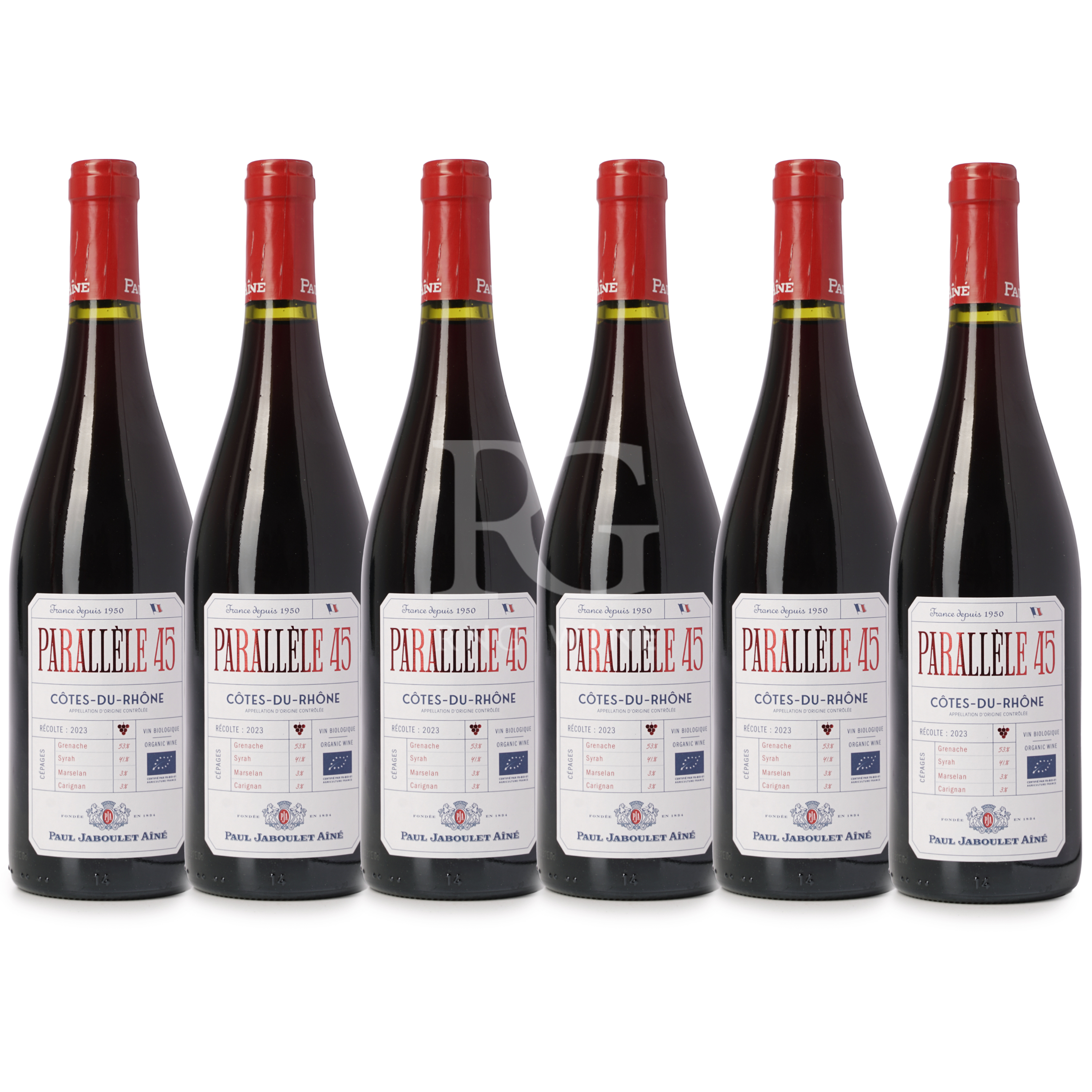 Paul Jaboulet Cotes du Rhone Parallele 45 2023 - 6 Bottle Pack