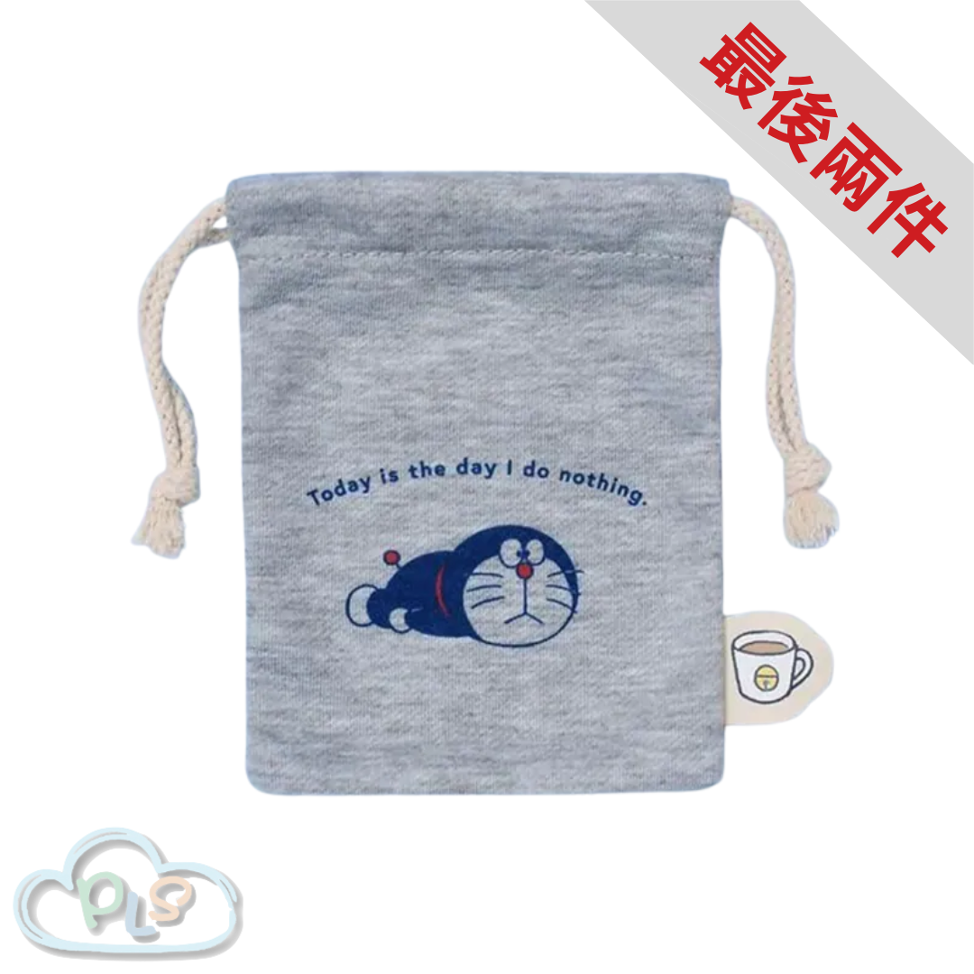 現貨 索繩袋 I'm Doraemon Flowering Chill Time B 款 #72074-1