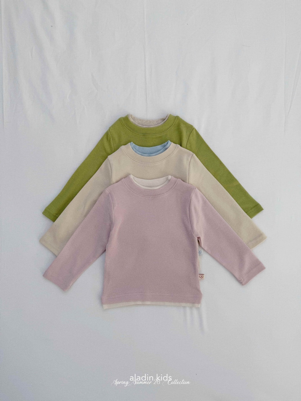 正韓春Aladin 三色日常假兩件上衣