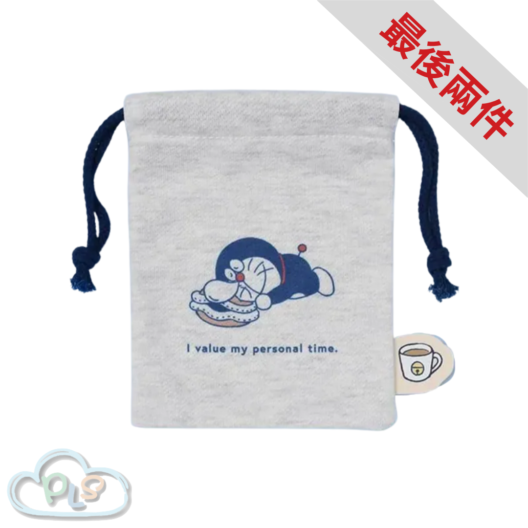 現貨 索繩袋 I'm Doraemon Flowering Chill Time A 款 #72073-1