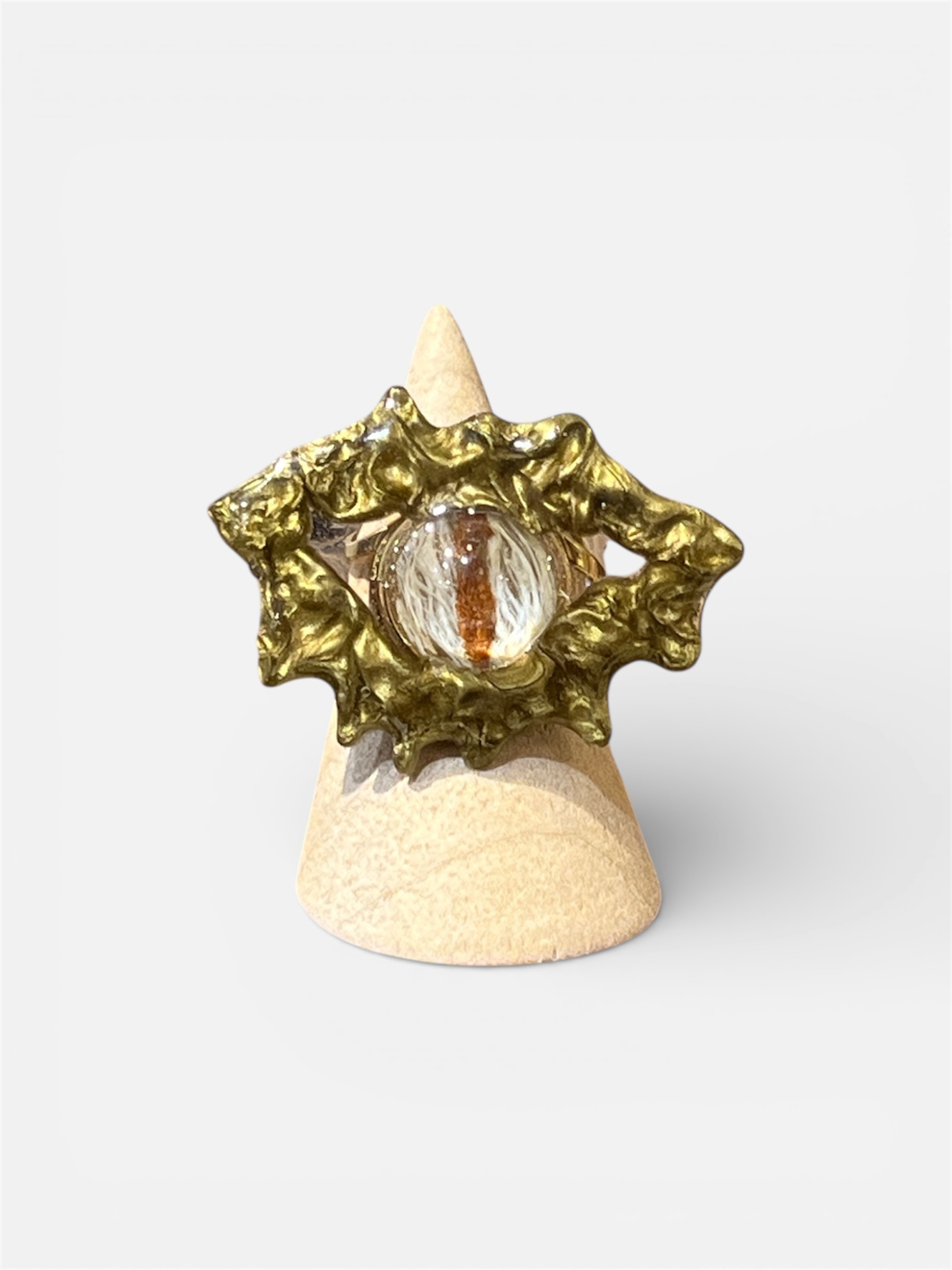 The Lovely Ring｜構樹皮戒指-貓眼