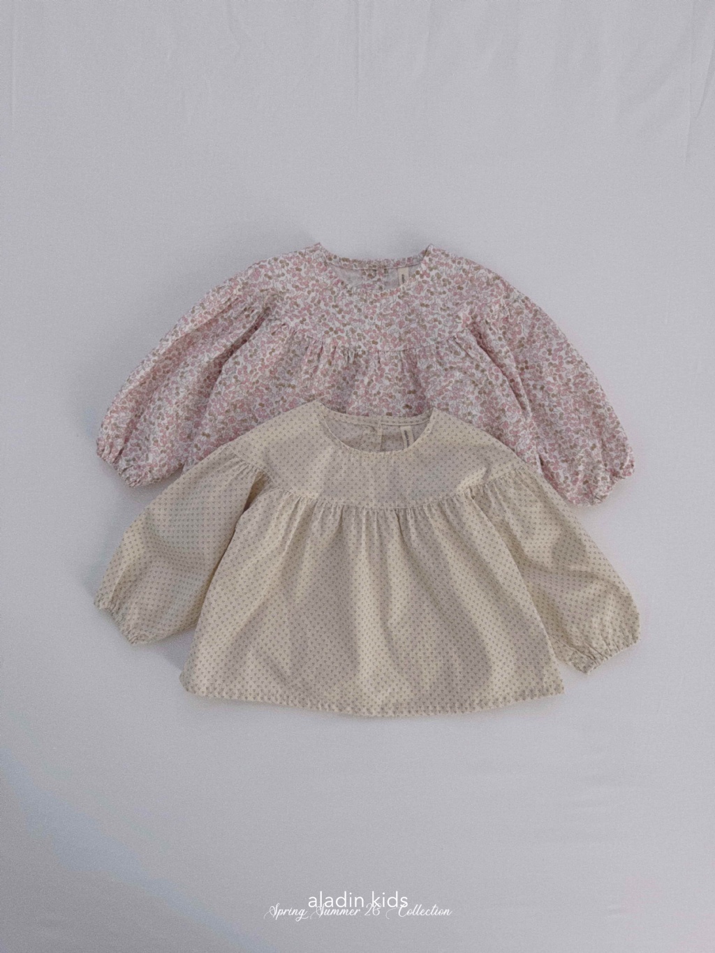 正韓春Aladin 兩色春季浪漫上衣