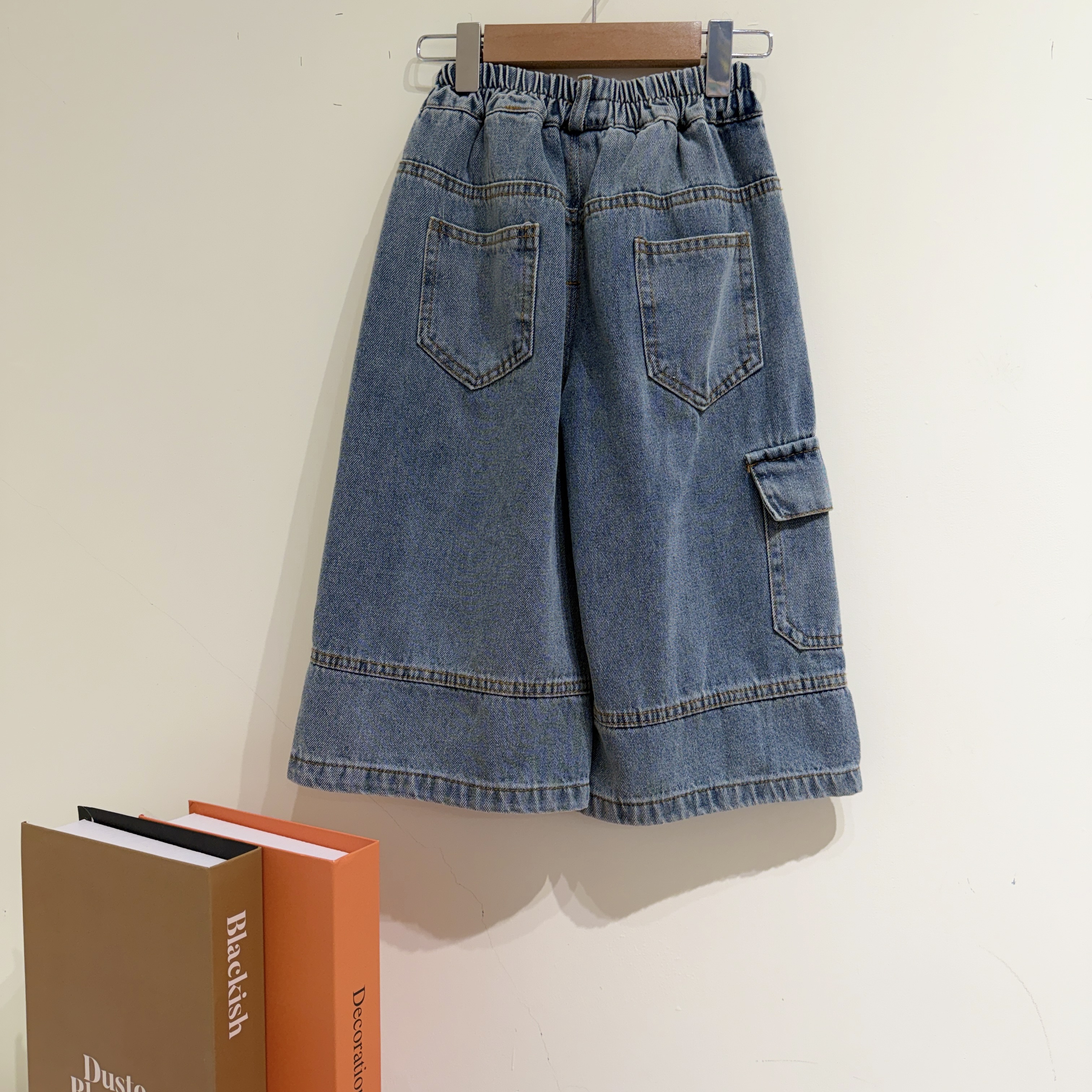 26春 寬版大口袋牛仔褲