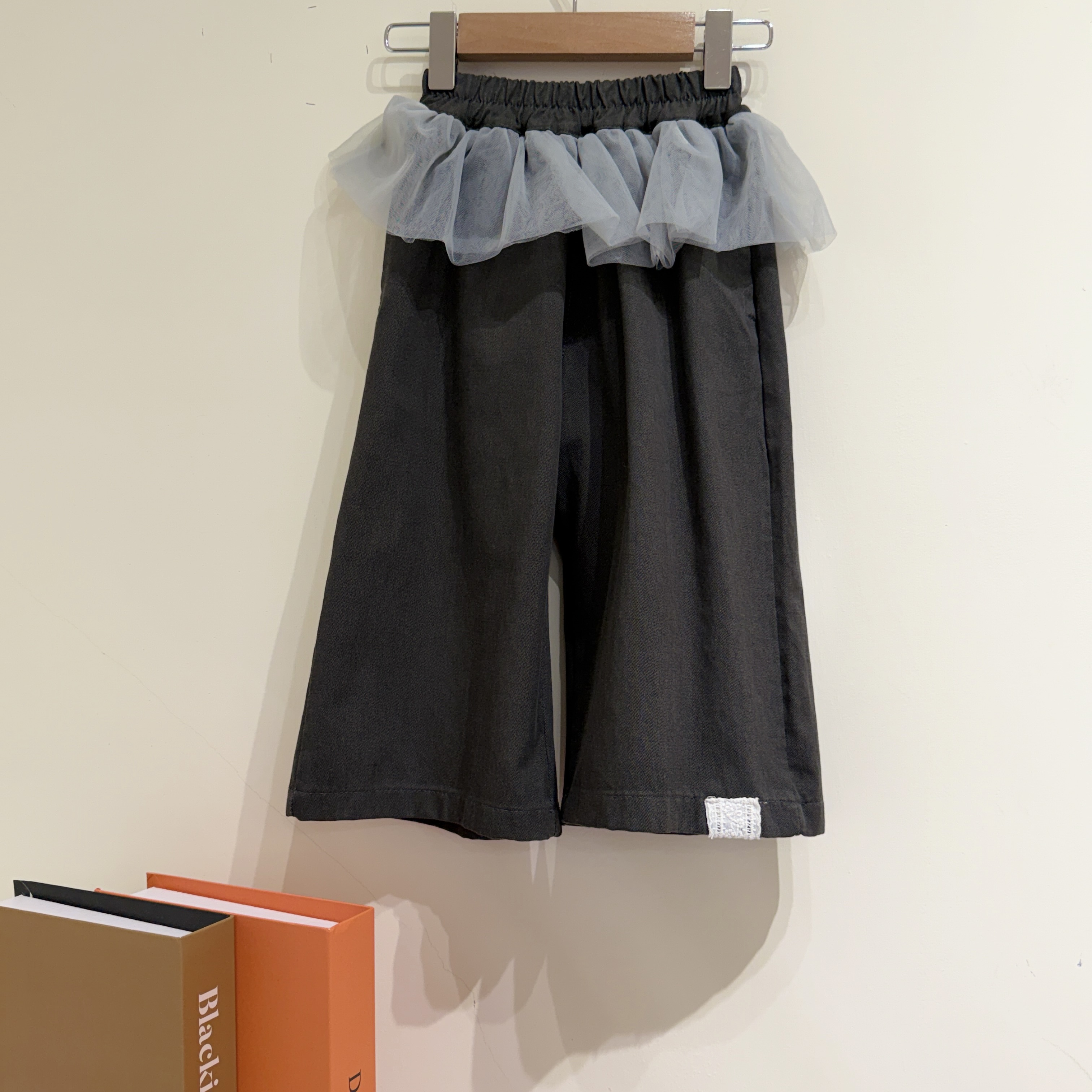 26春 蕾絲屁簾西裝褲