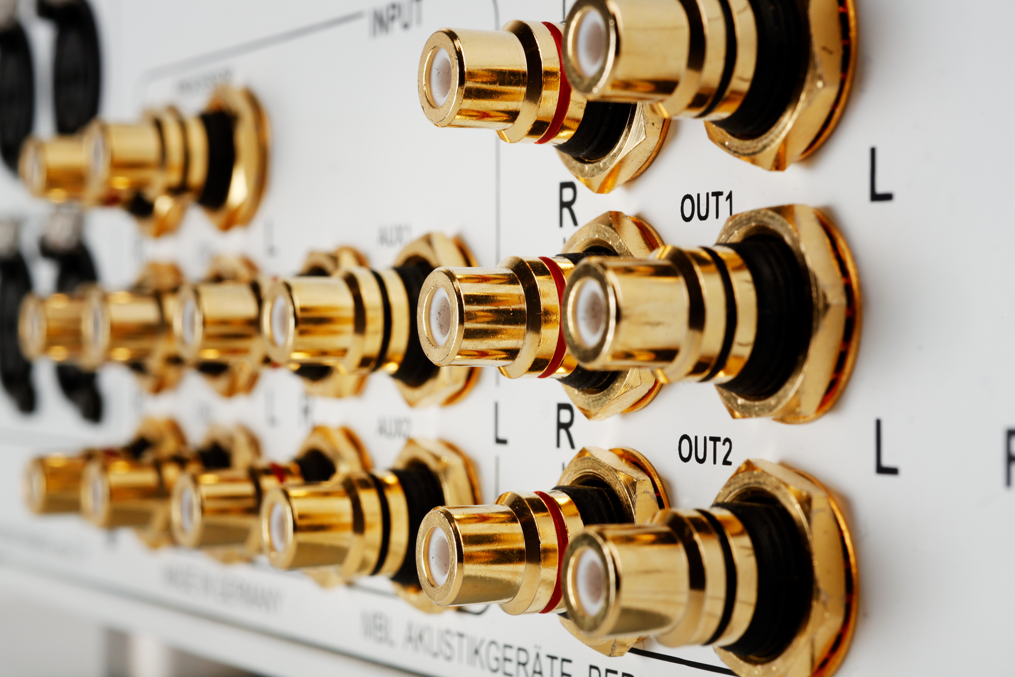 MBL Cadenza C11 前級放大器 Rear Details