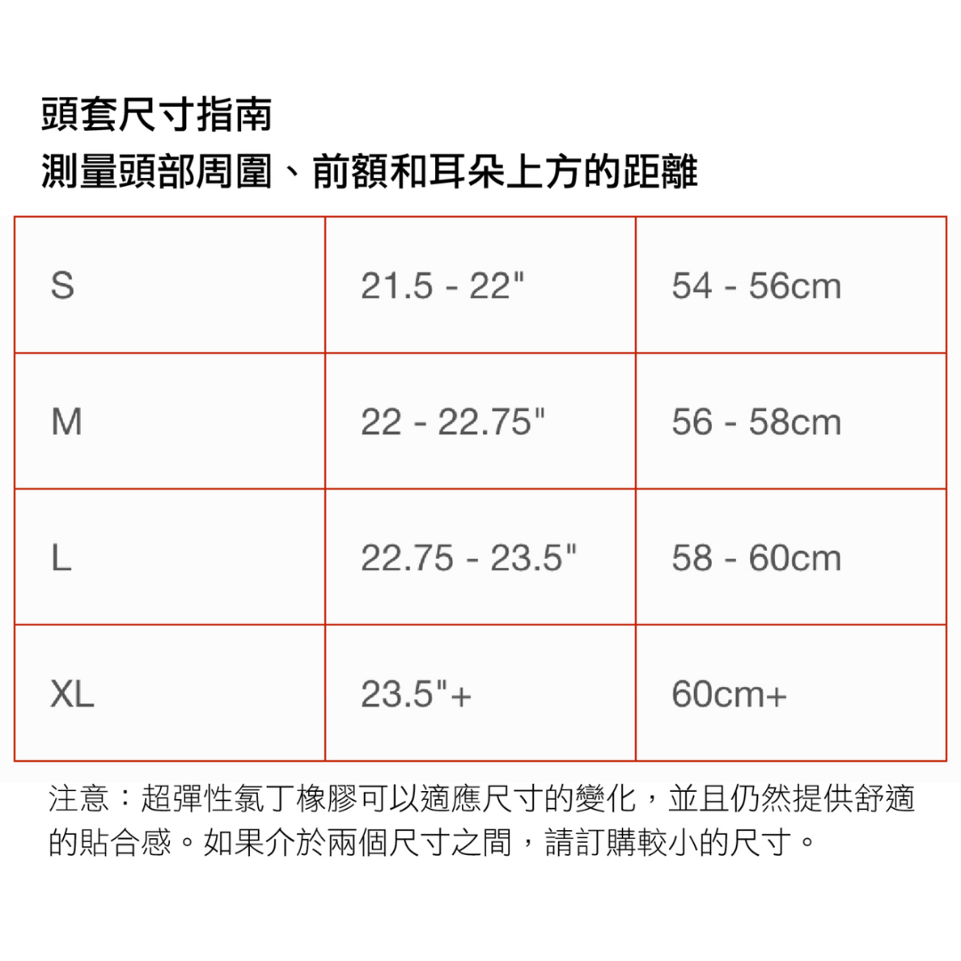 ※PROBE Unisex 5mm iFLEX HOOD 頭套