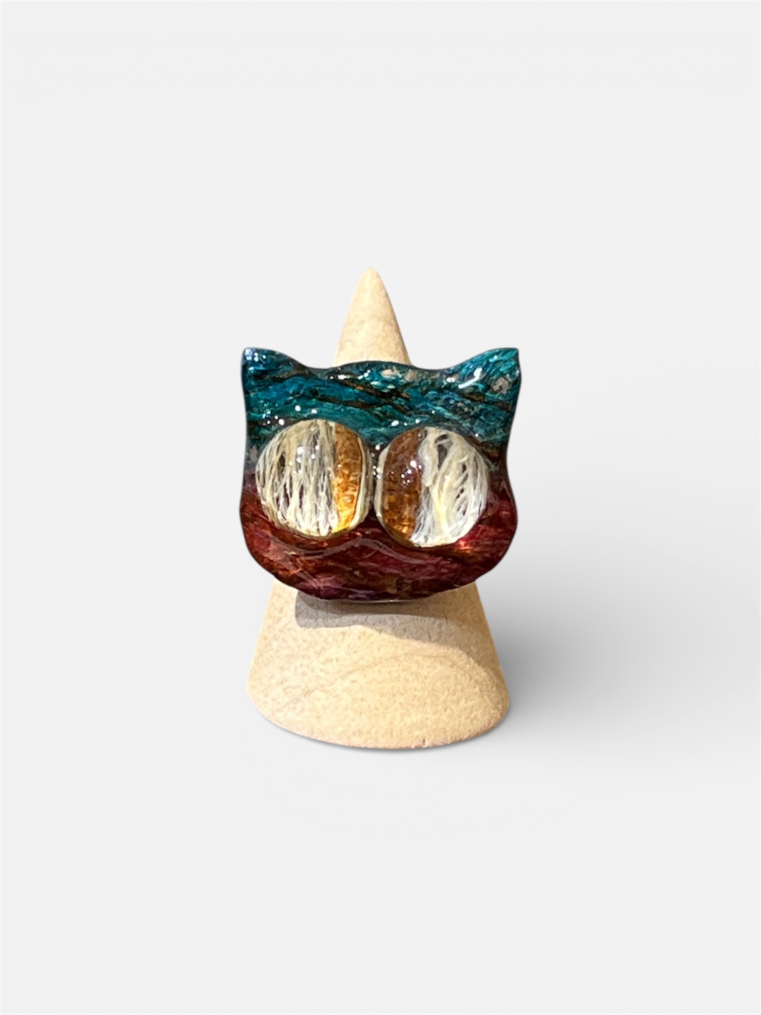 The Lovely Ring｜構樹皮戒指－貓咪系列