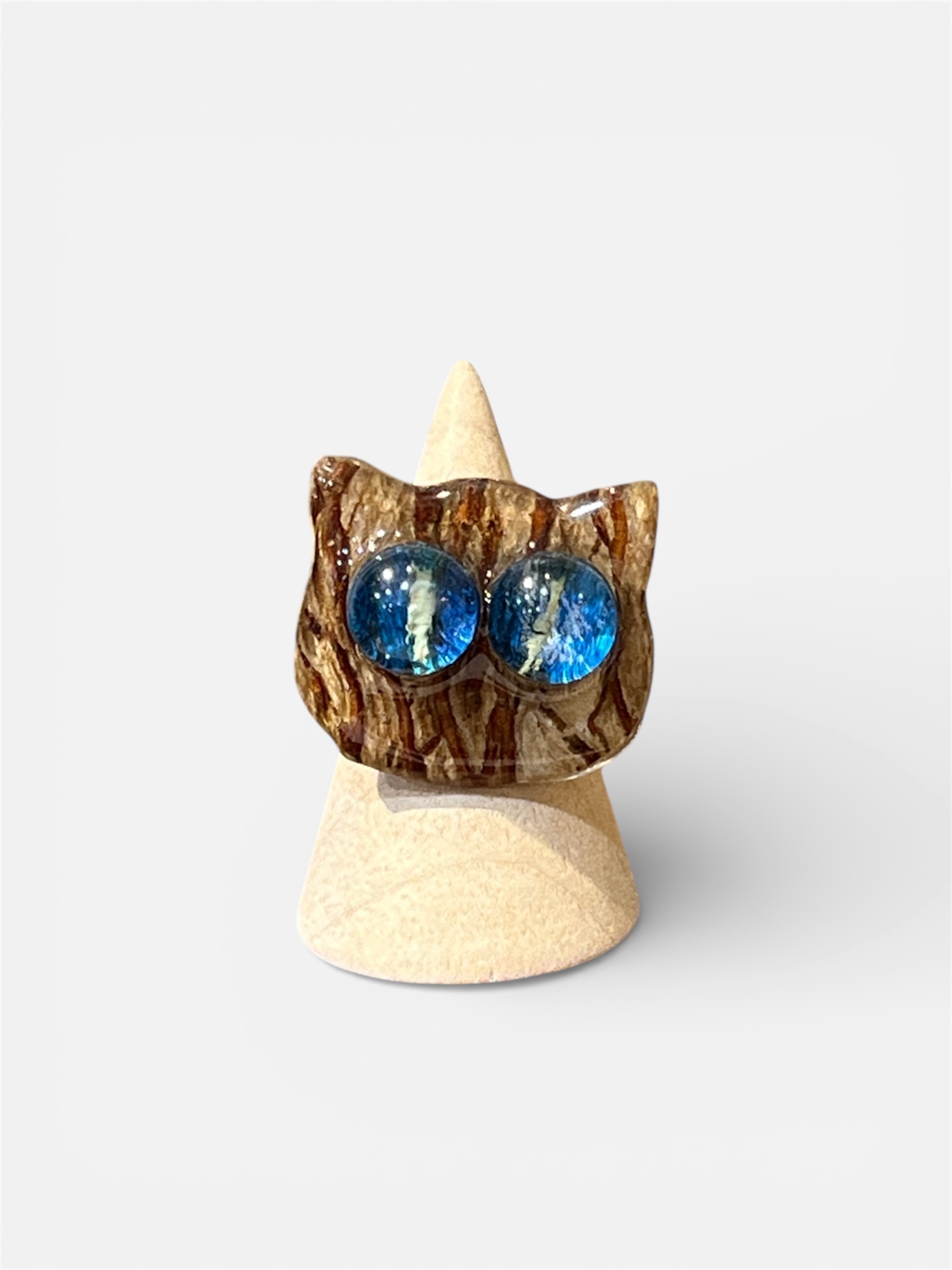 The Lovely Ring｜構樹皮戒指－貓咪系列