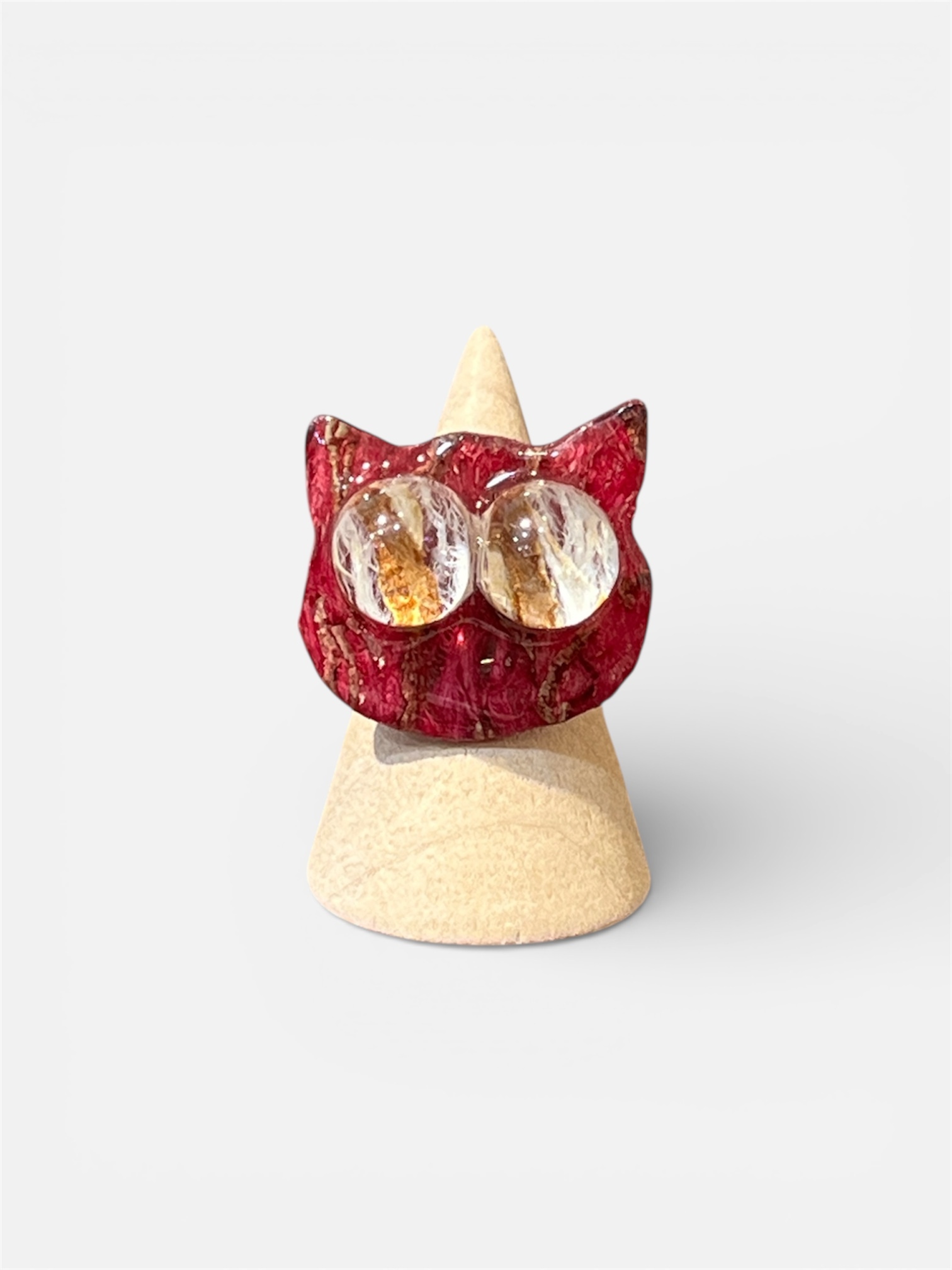 The Lovely Ring｜構樹皮戒指－貓咪系列