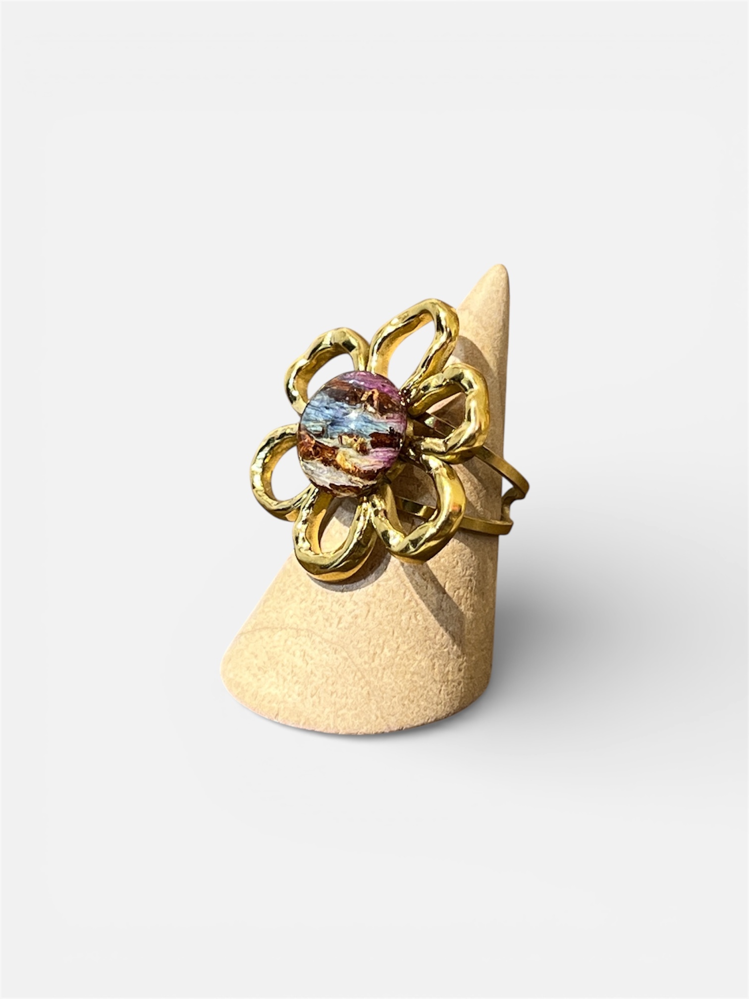 The Lovely Ring｜構樹皮戒指－花朵系列