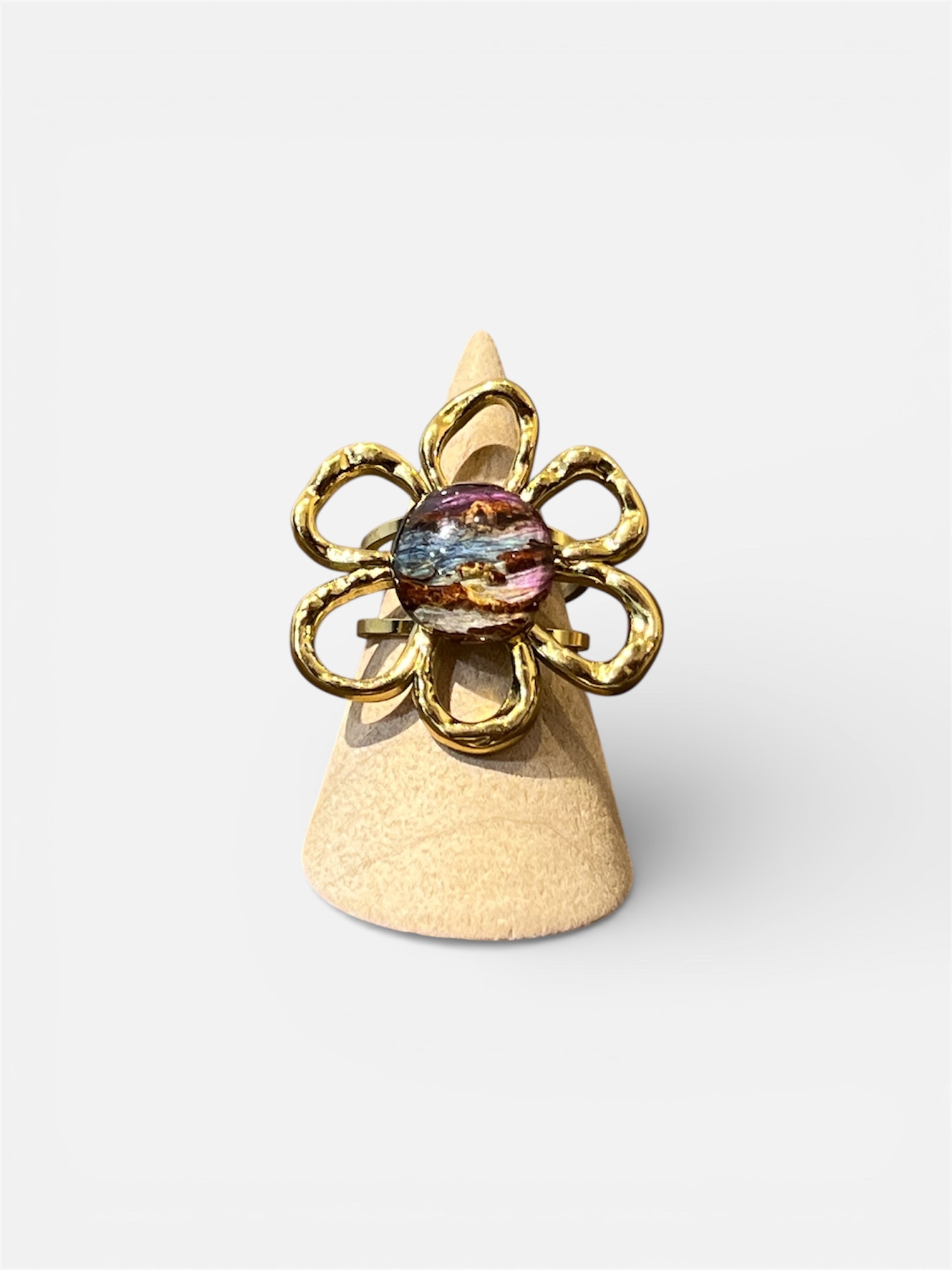 The Lovely Ring｜構樹皮戒指－花朵系列