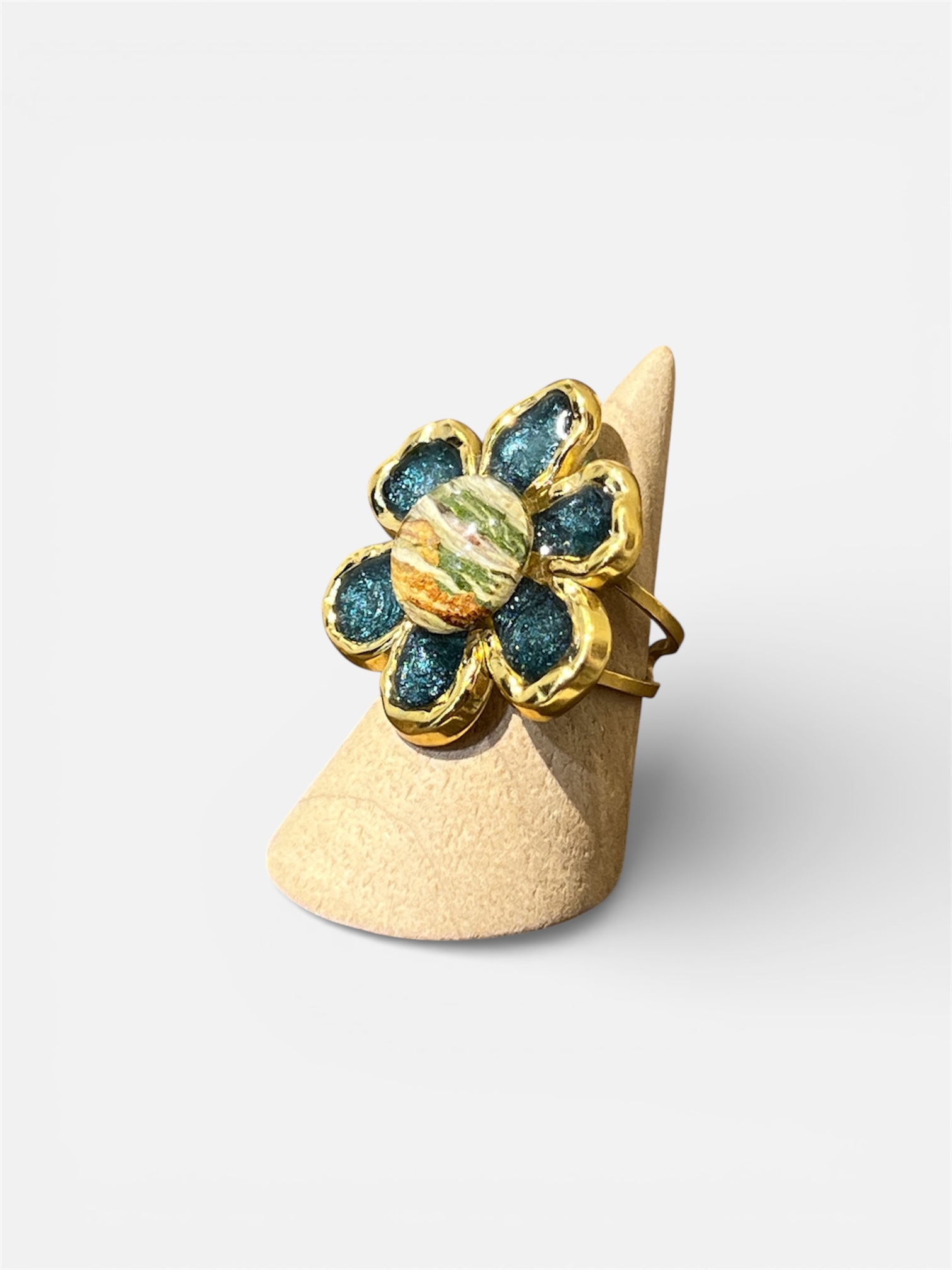 The Lovely Ring｜構樹皮戒指－花朵系列