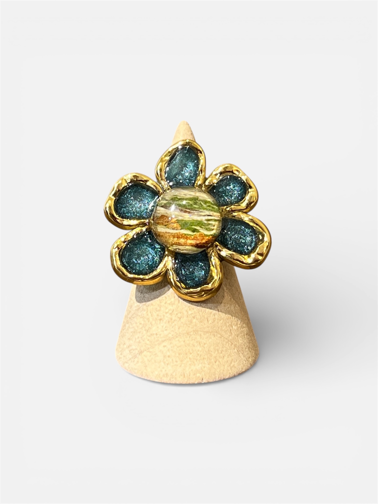 The Lovely Ring｜構樹皮戒指－花朵系列