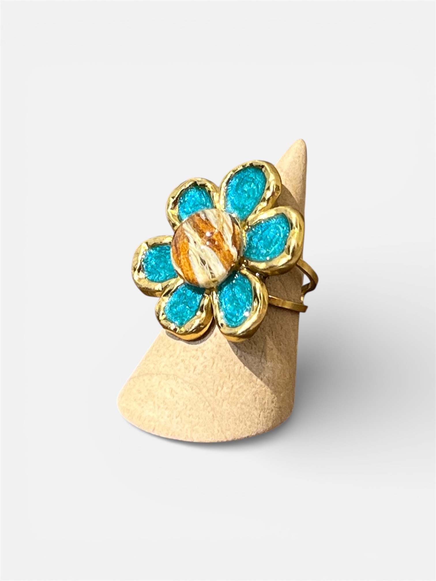 The Lovely Ring｜構樹皮戒指－花朵系列