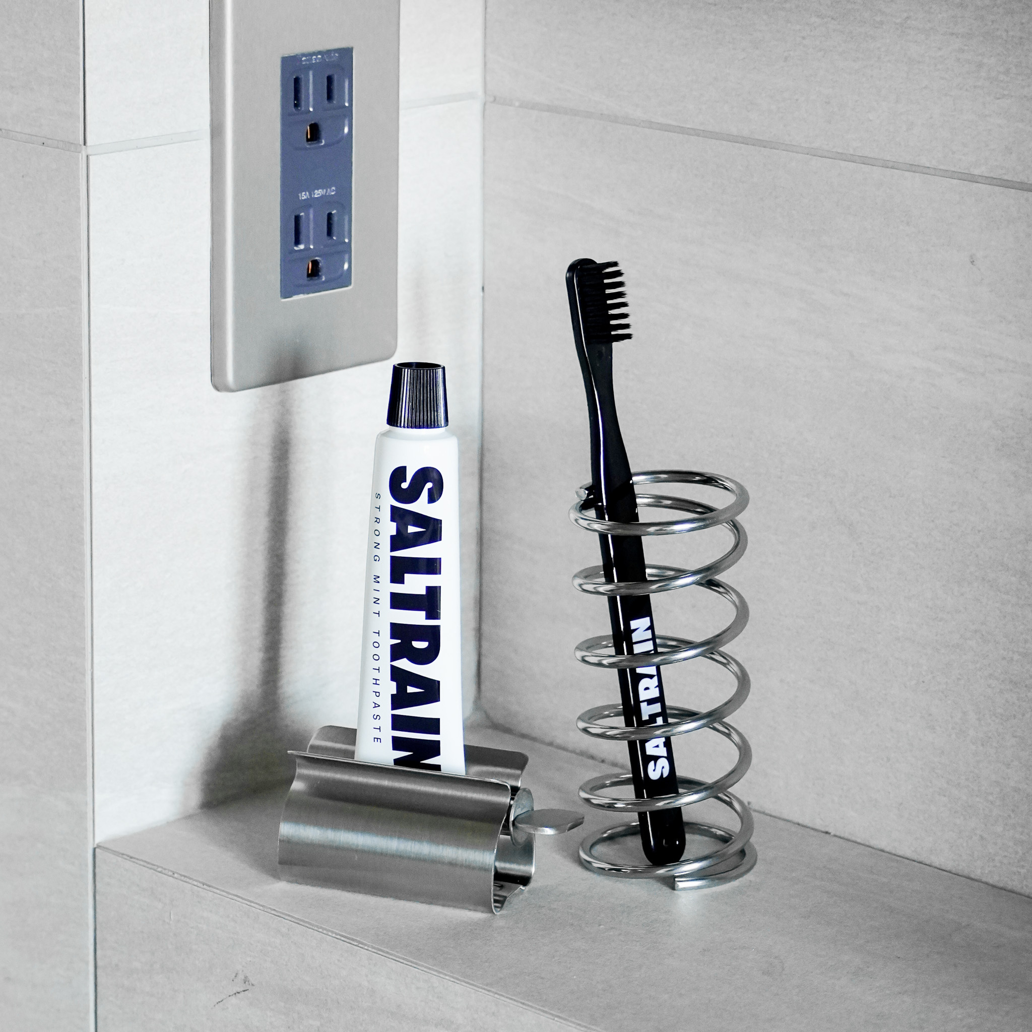 簡約彈簧造型收納架