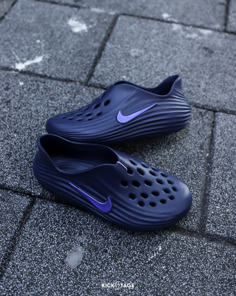 男女鞋 NIKE REACTX REJUVEN8 Blue Indigo 深藍 泡棉 休閒 防水 涼鞋 拖鞋 恢復鞋【HV5060-403】