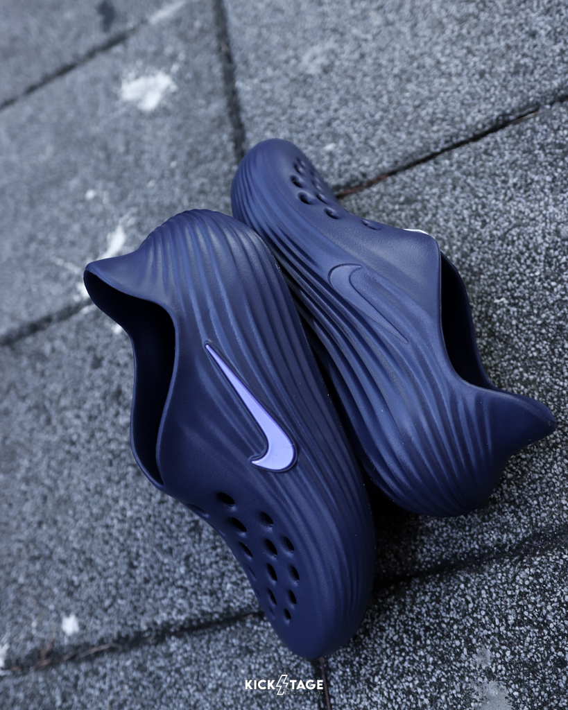 男女鞋 NIKE REACTX REJUVEN8 Blue Indigo 深藍 泡棉 休閒 防水 涼鞋 拖鞋 恢復鞋【HV5060-403】