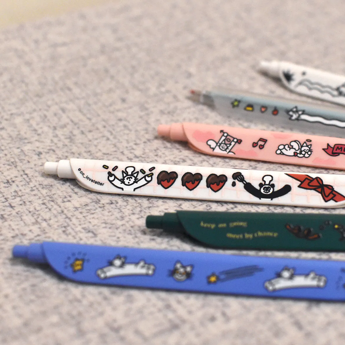 寫情書的人．CLIPEN 可夾中性原子筆 黑芯 共四款