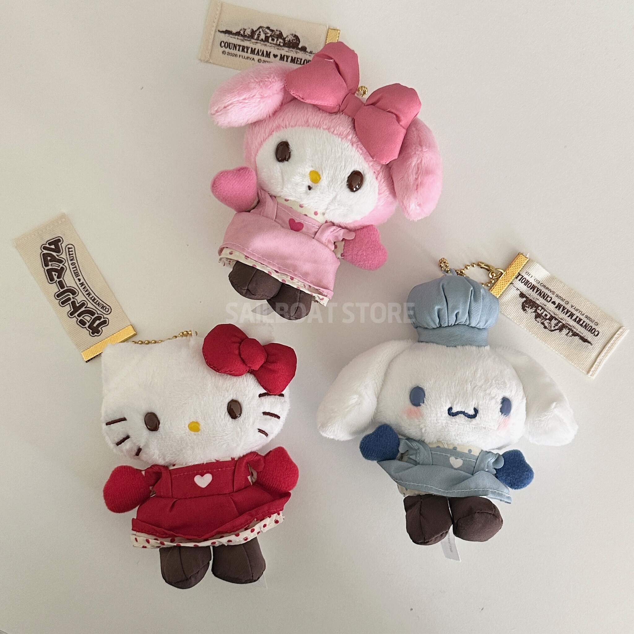 #現貨 🇯🇵日本 不二家 鄉村媽媽 × 三麗鷗 吊飾娃娃