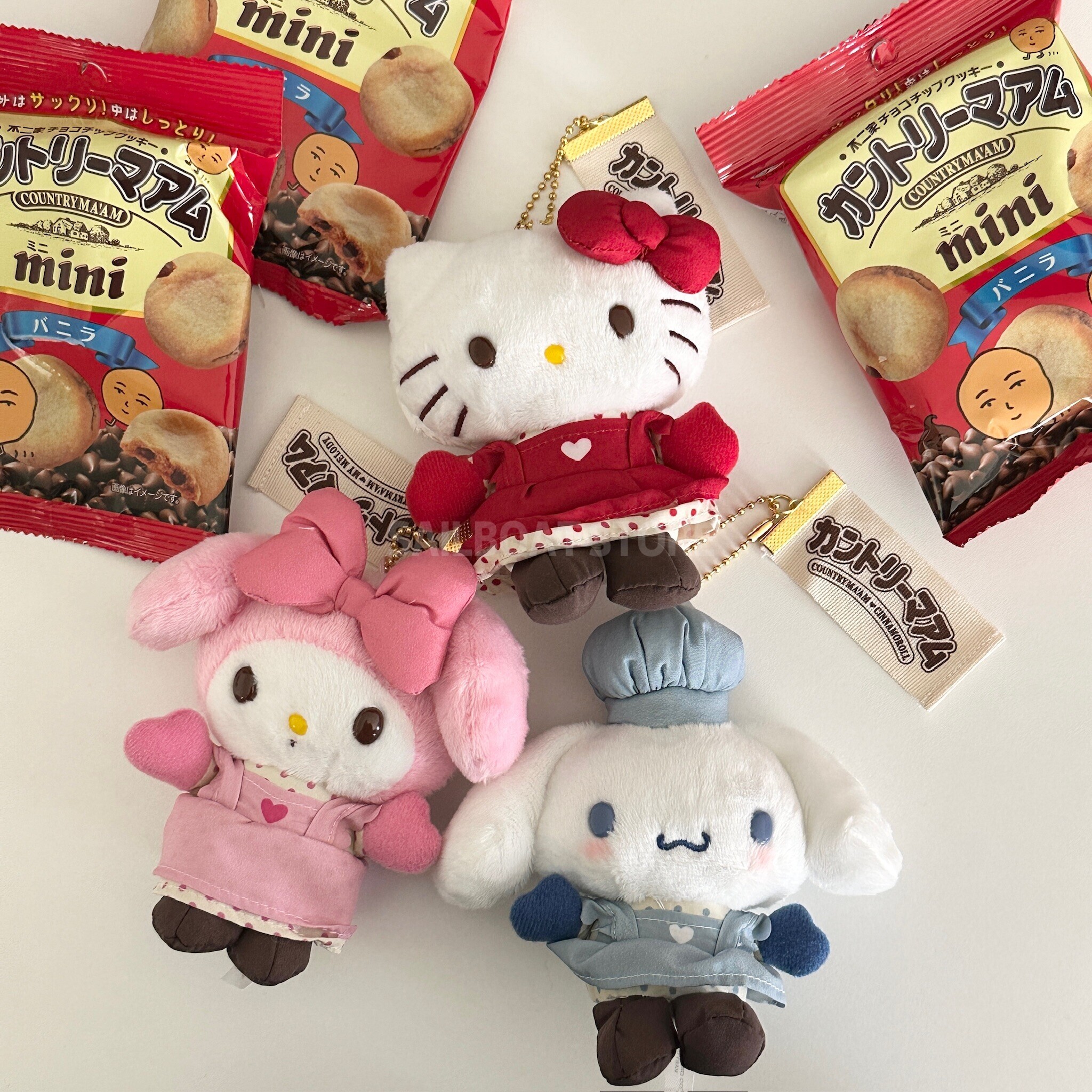#現貨 🇯🇵日本 不二家 鄉村媽媽 × 三麗鷗 吊飾娃娃
