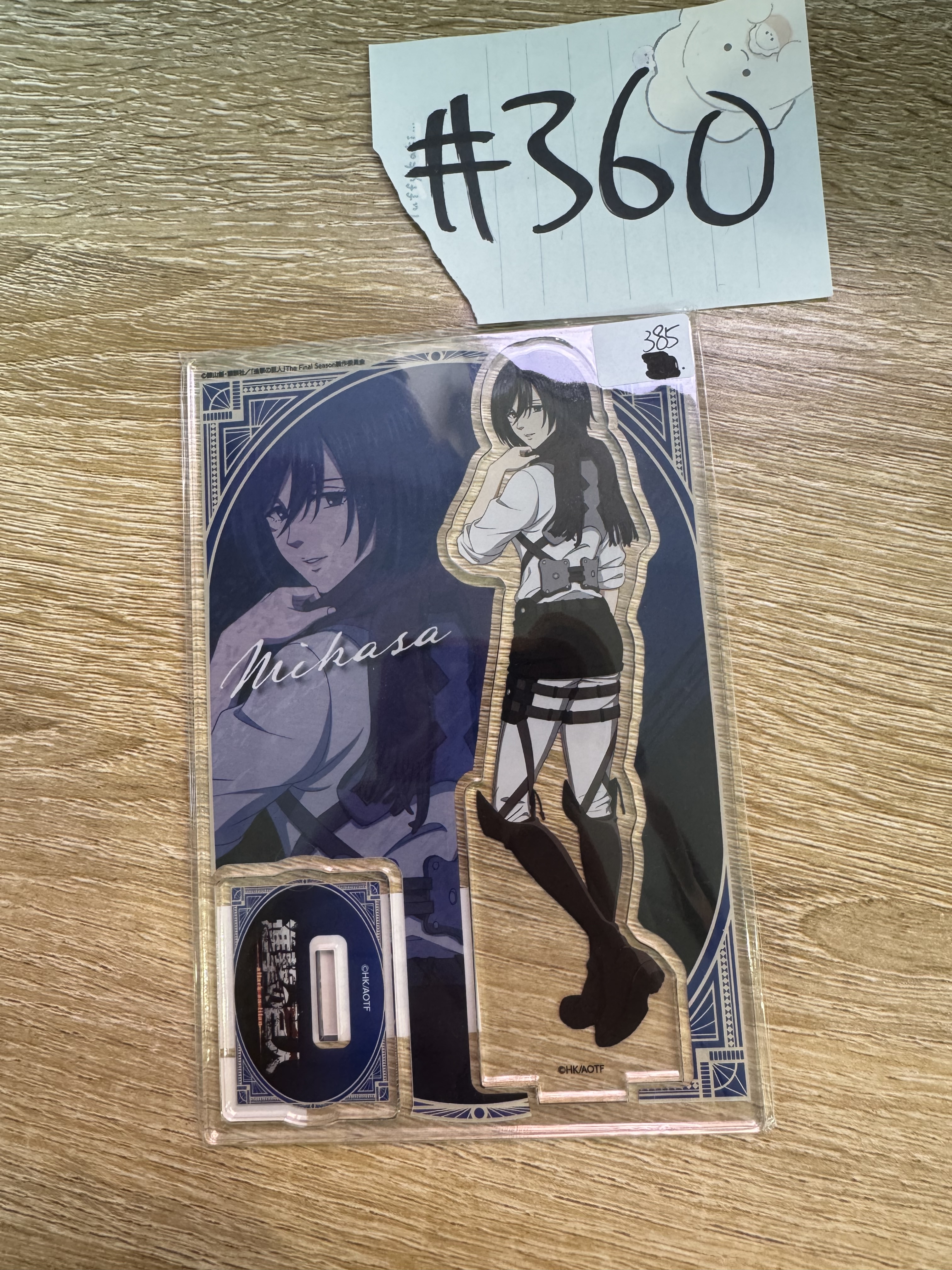進擊的巨人 MIKASA  立牌#360
