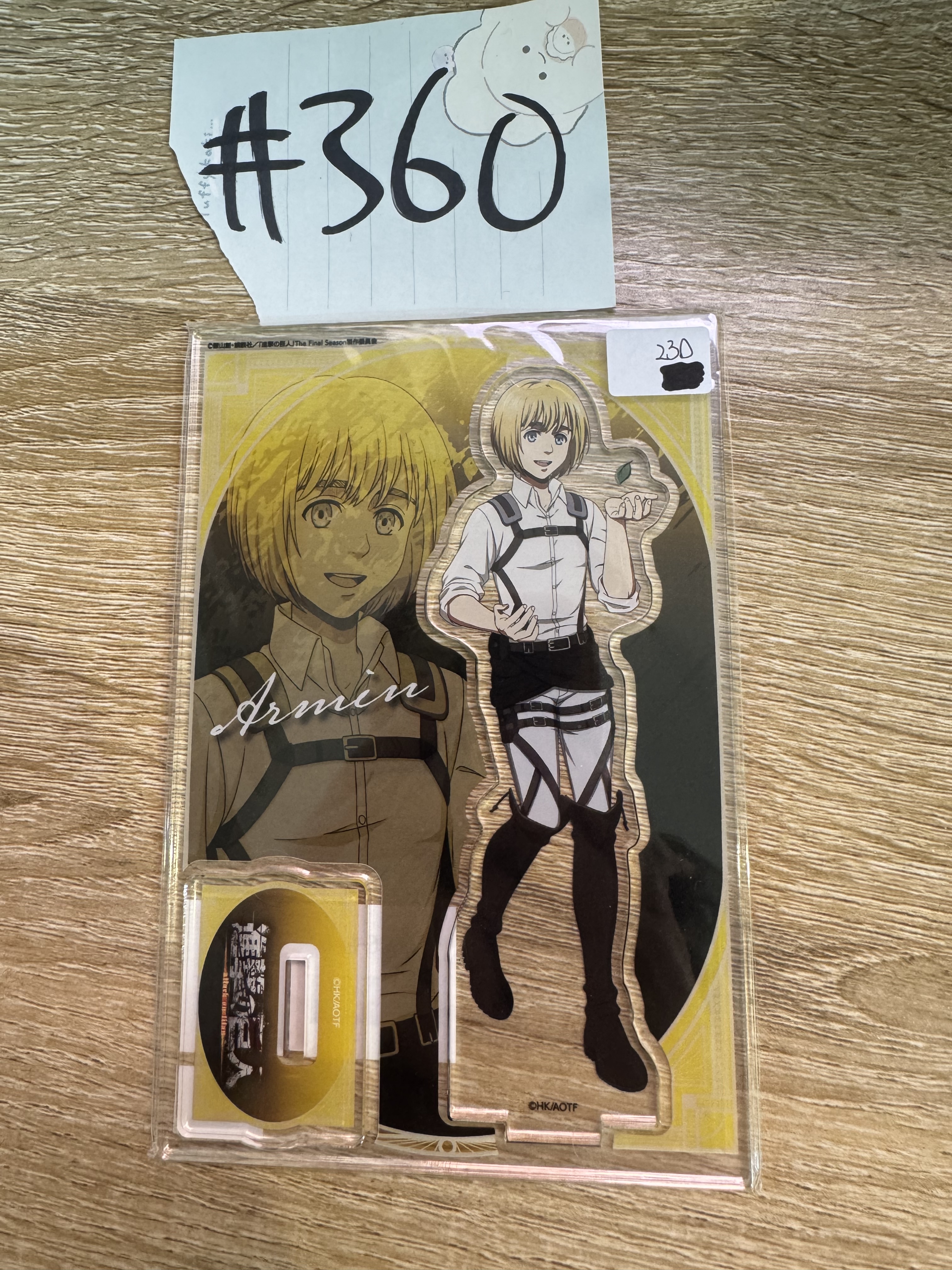 進擊的巨人 ARMIN 立牌#360