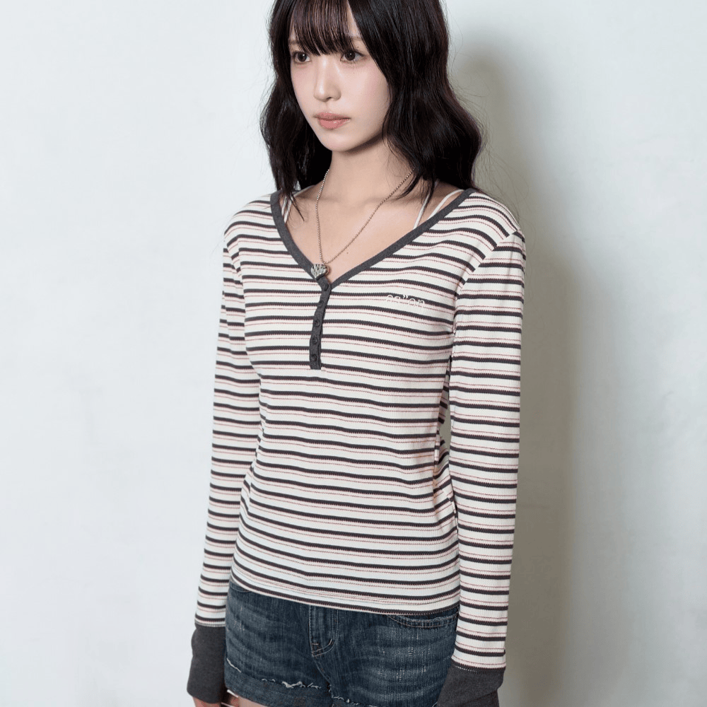 ASON｜11/2官網先上架26春季新款VATICAN STRIPE TEE [2 colors]