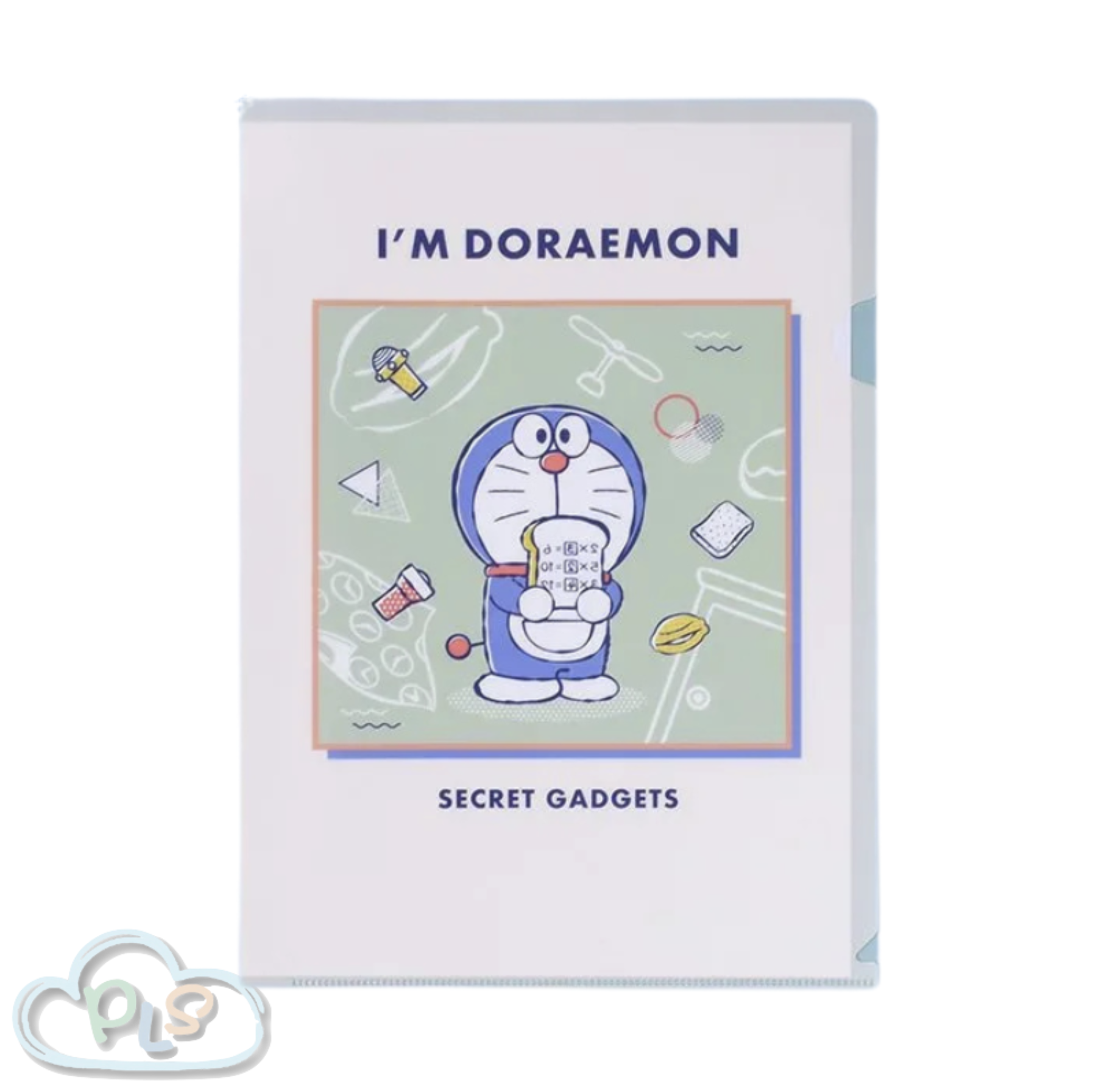 現貨 日本製 A4 Folder IV 奶白色 I’m Doraemon Flowering #72022