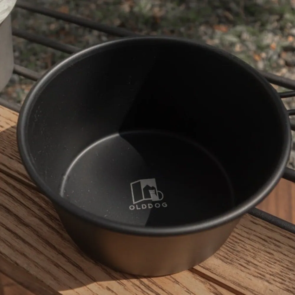 【OLDDOG】KABUTO 胡桃木上蓋 含 黑化不鏽鋼雪拉杯